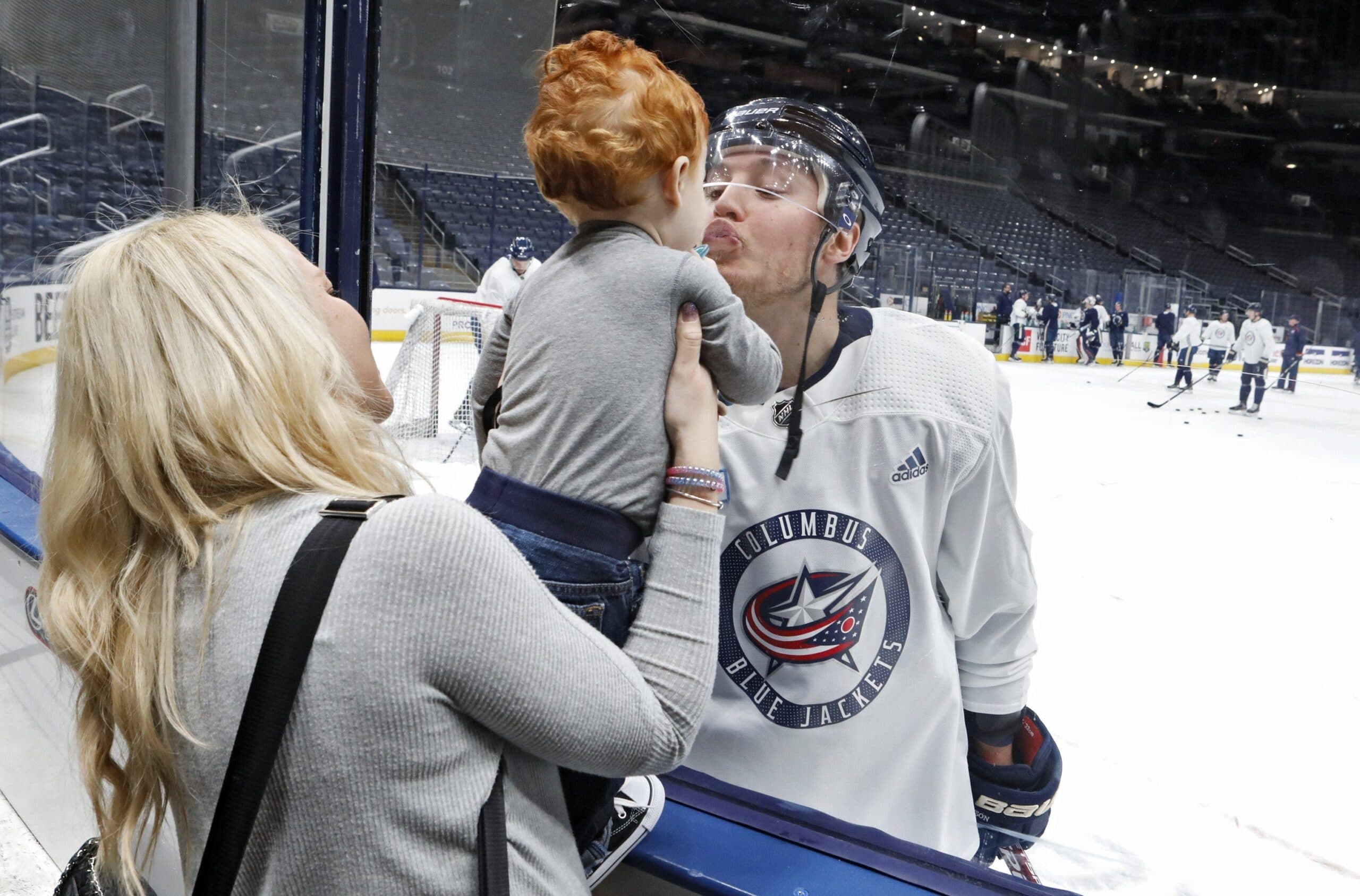Columbus Blue Jackets right winger Cam Atkinson