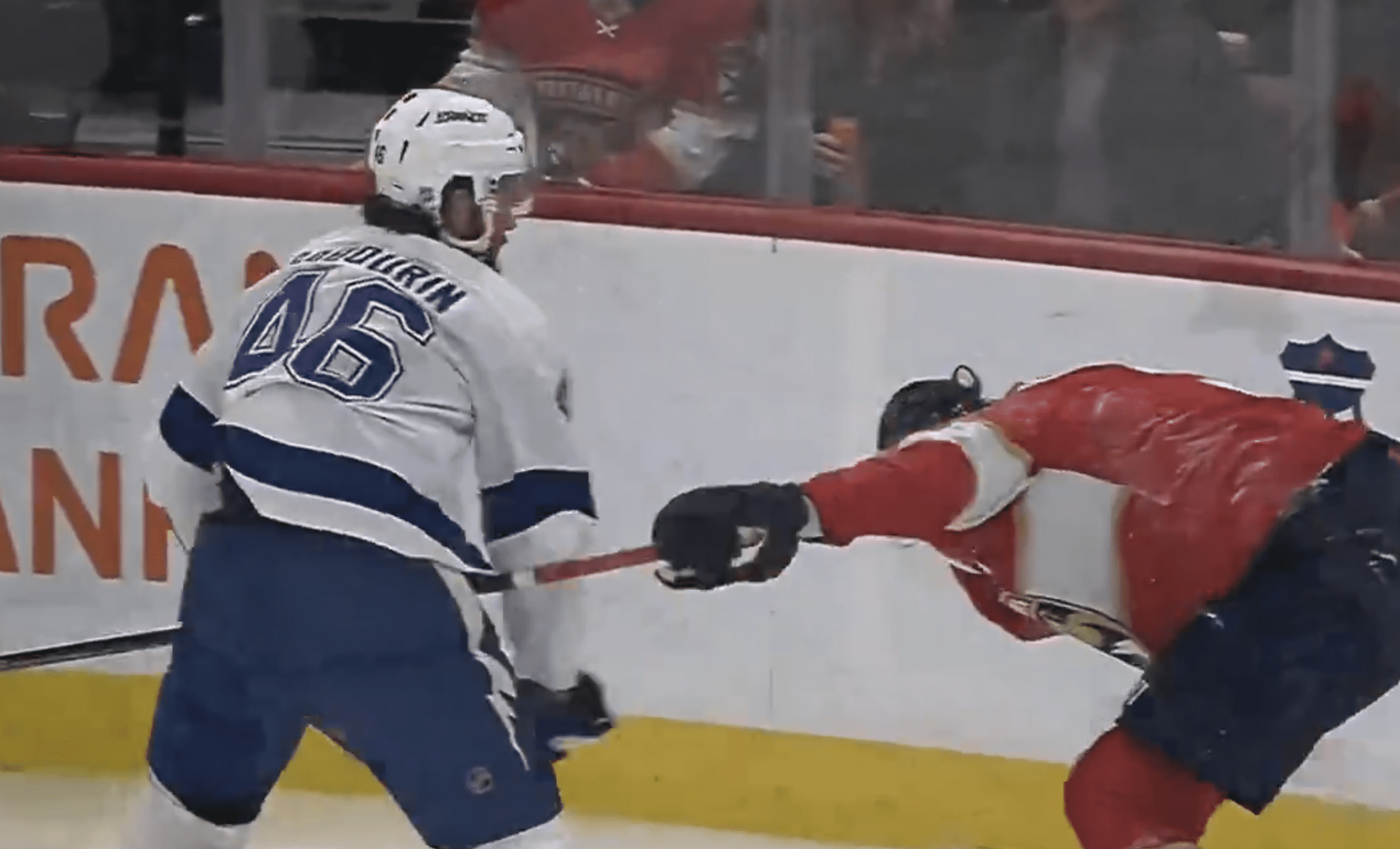 Lightning’s Scott Sabourin suspended four games for roughing Panthers’ Aaron Ekblad