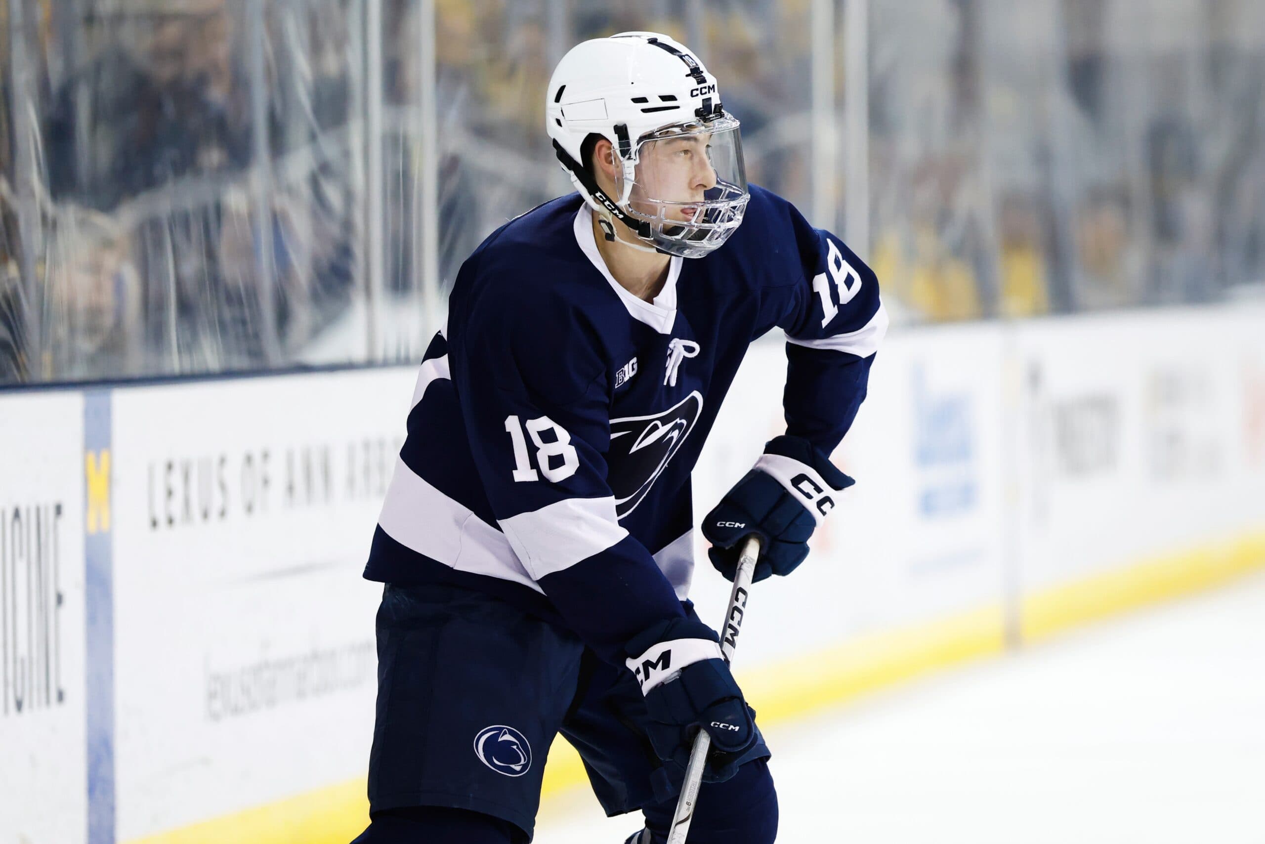 Penn State forward Aiden Fink