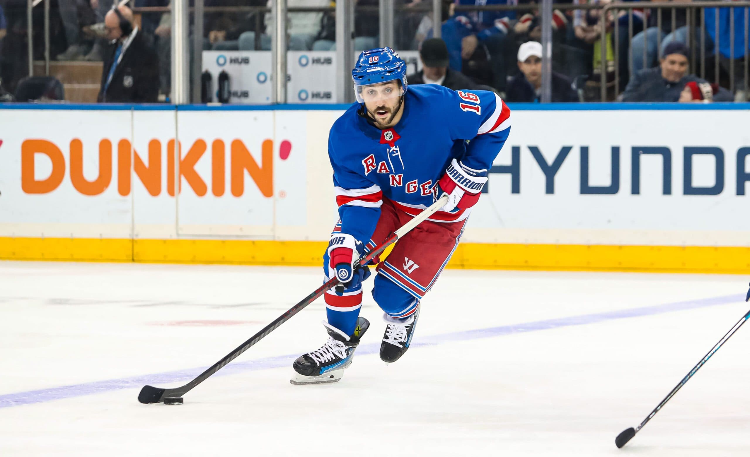 Rangers’ Trocheck leaves game with upper-body injury