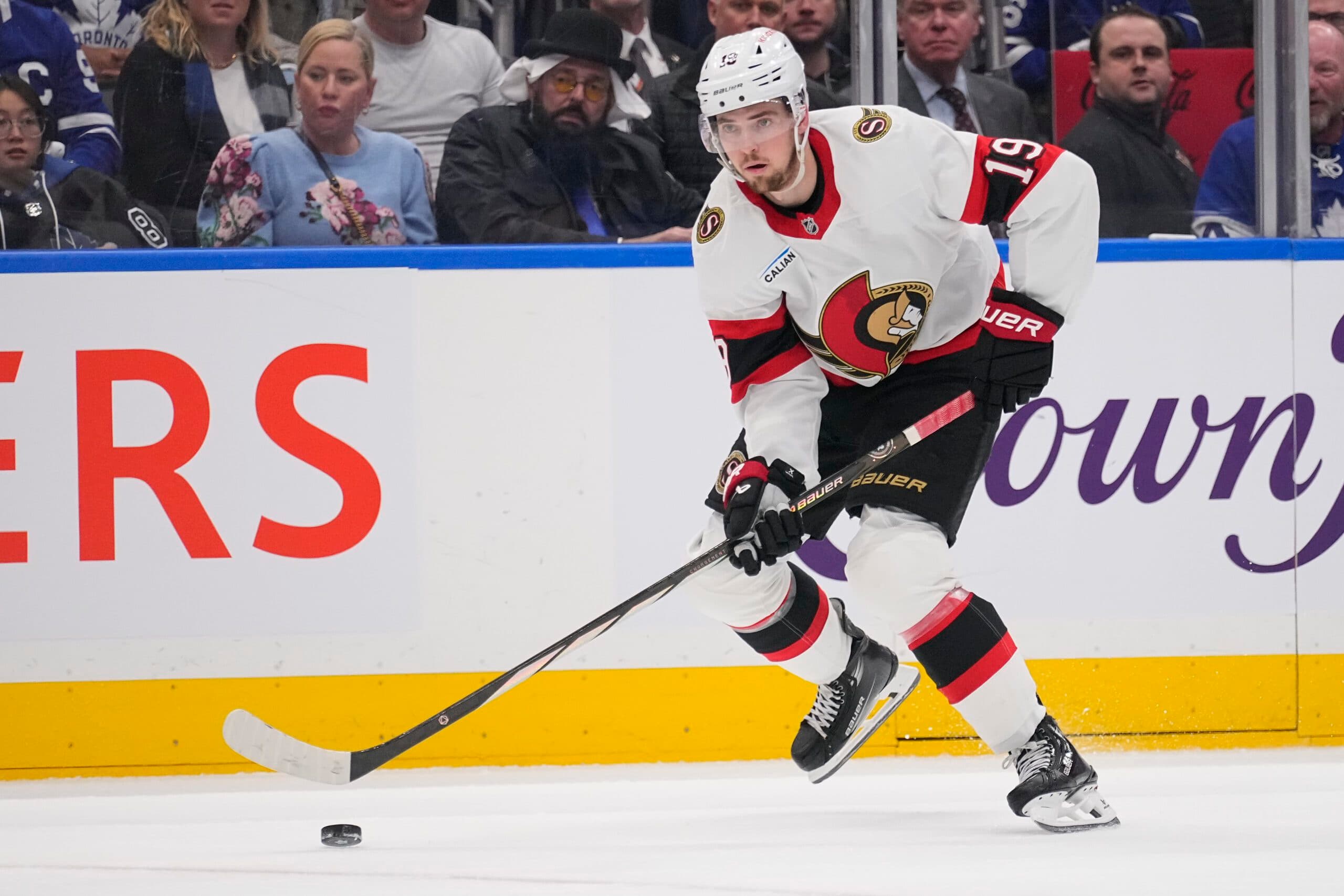Senators’ Drake Batherson to make season debut against Sabres on Oct. 15