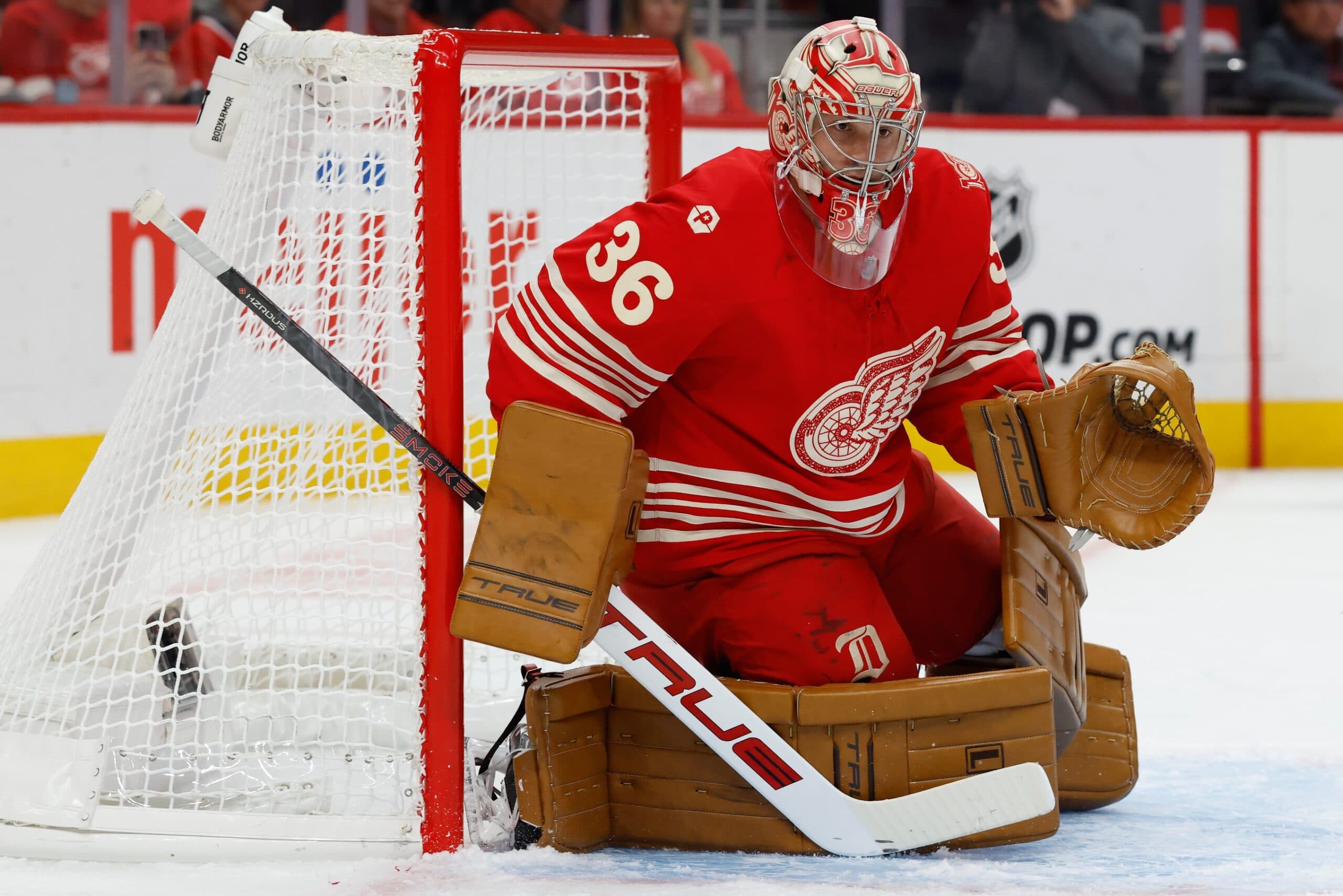 Should the Red Wings already be worried about John Gibson?
