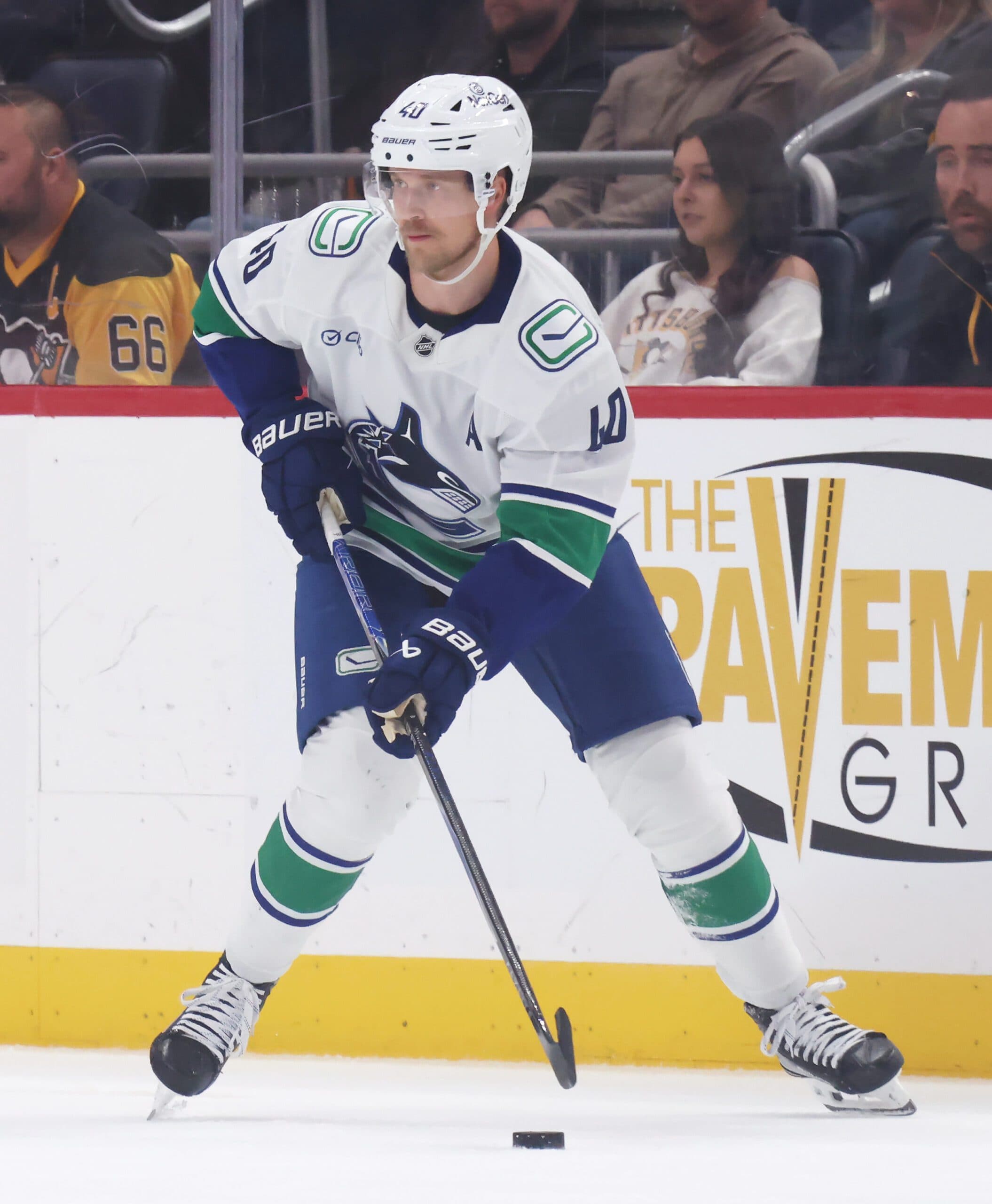 Canucks coach Adam Foote explains why Elias Pettersson’s 5-on-5 ice time has been limited