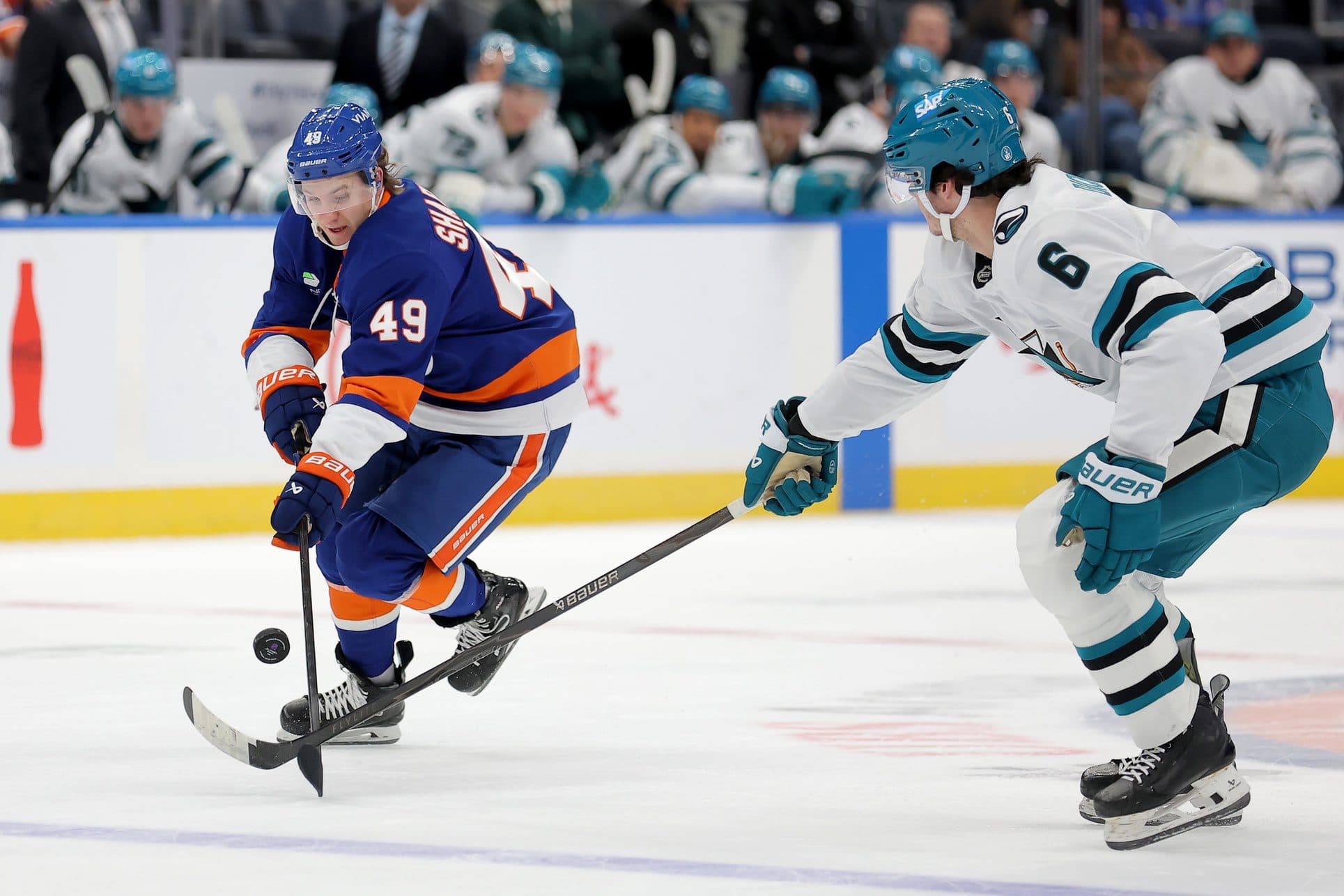 Islanders’ Maxim Shabanov out vs. Red Wings, day-to-day with upper-body injury