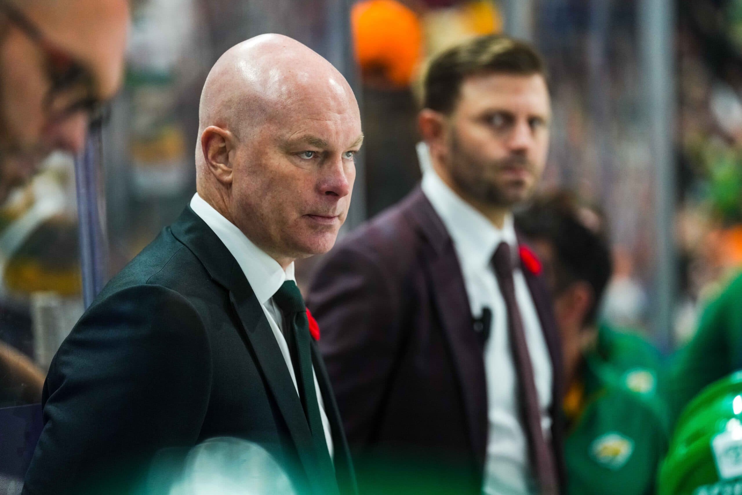 Minnesota Wild head coach John Hynes
