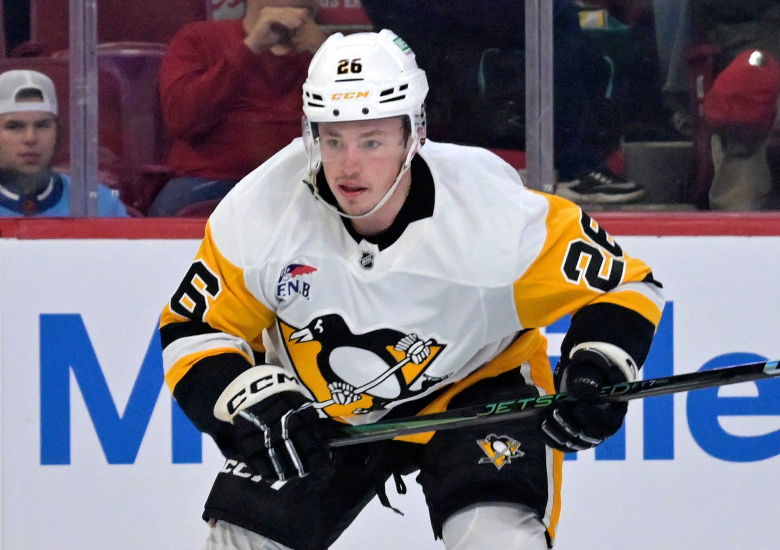 Penguins’ Tristan Broz to make NHL debut against Sabres