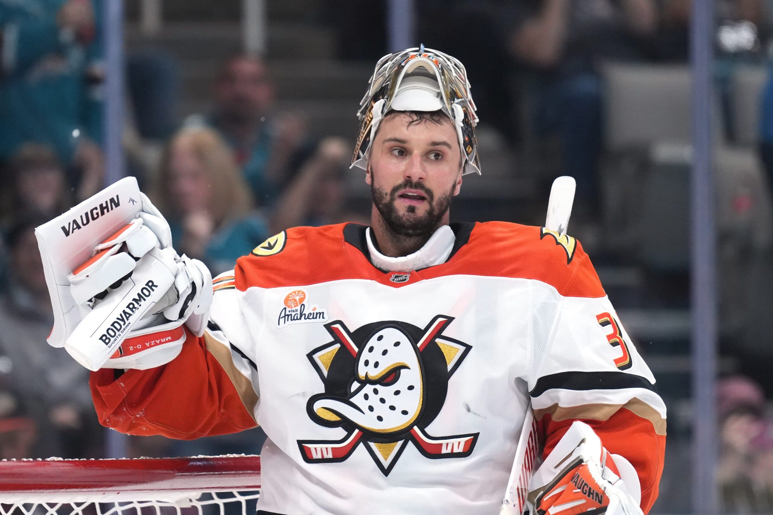 Ducks’ Petr Mrazek out 2-3 weeks with lower-body injury