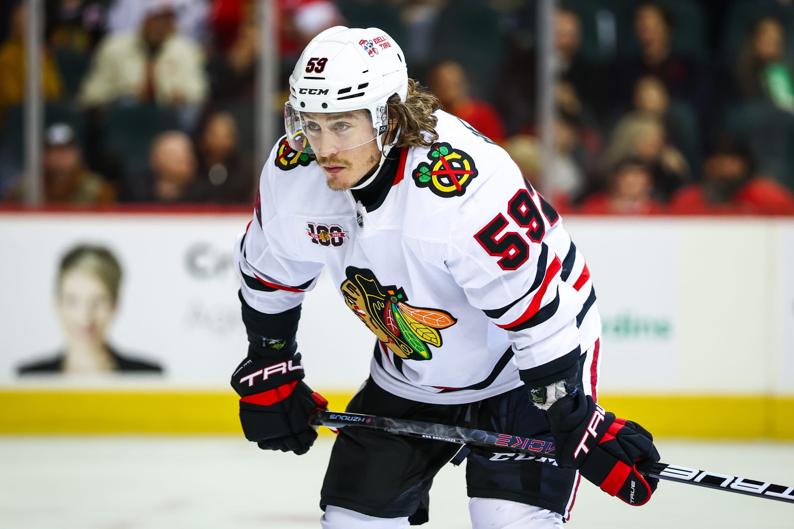 Blackhawks’ Tyler Bertuzzi expected to return to lineup vs. Kraken
