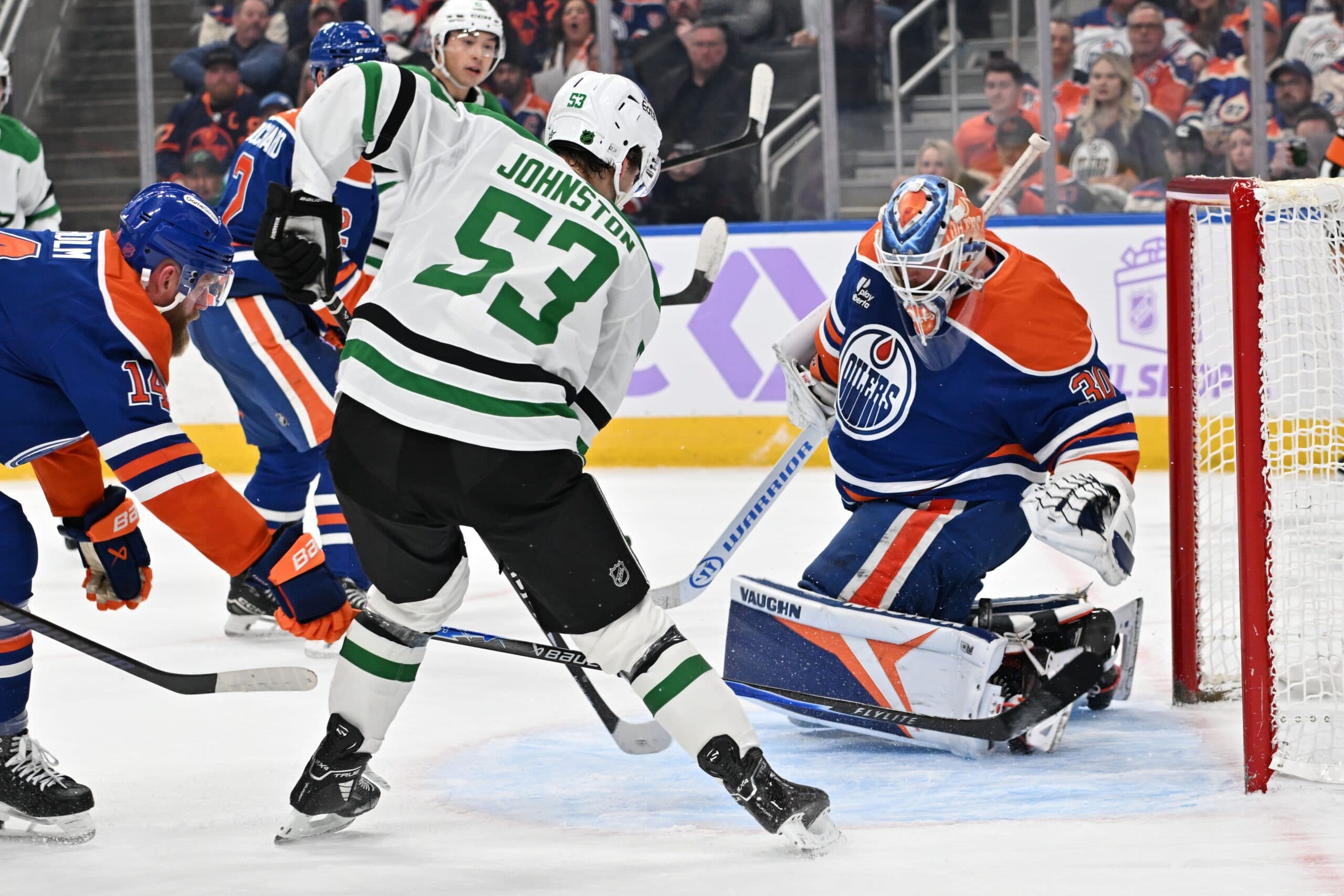 ‘I felt bad for both of them tonight’: Connor McDavid defends Oilers’ goalie duo after blowout loss to Stars