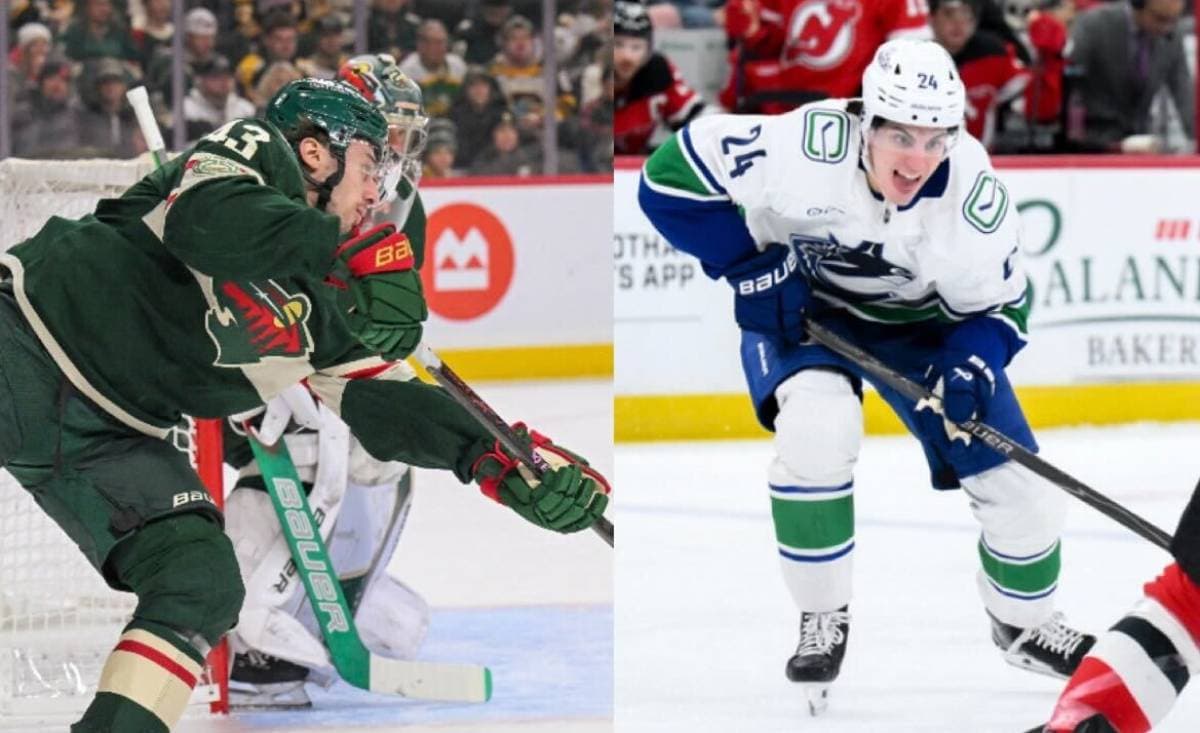 Wild’s Quinn Hughes, Canucks’ Zeev Buium score in first games with new teams