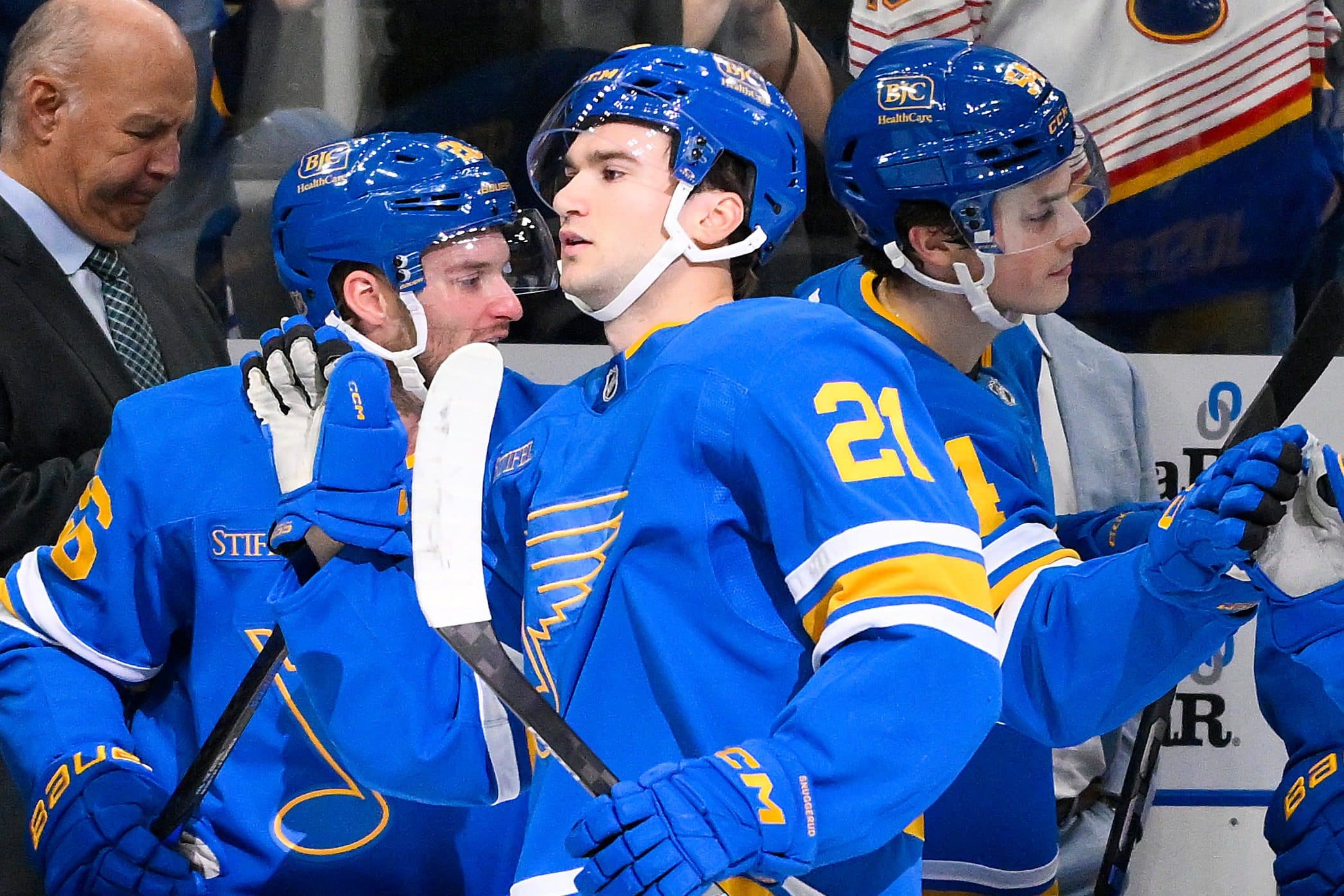 Blues’ Jimmy Snuggerud out following wrist surgery