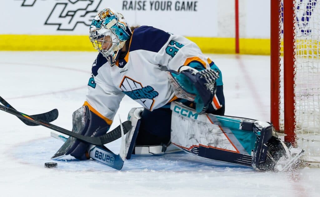 New York Sirens goaltender Kayle Osborne