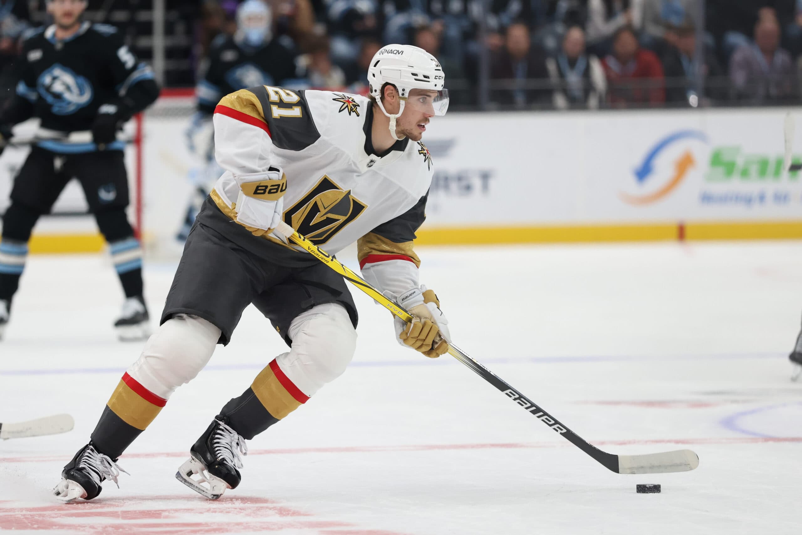 Vegas has also recalled forward Jonas Rondbjerg from the AHL's Henderson Silver Knights.