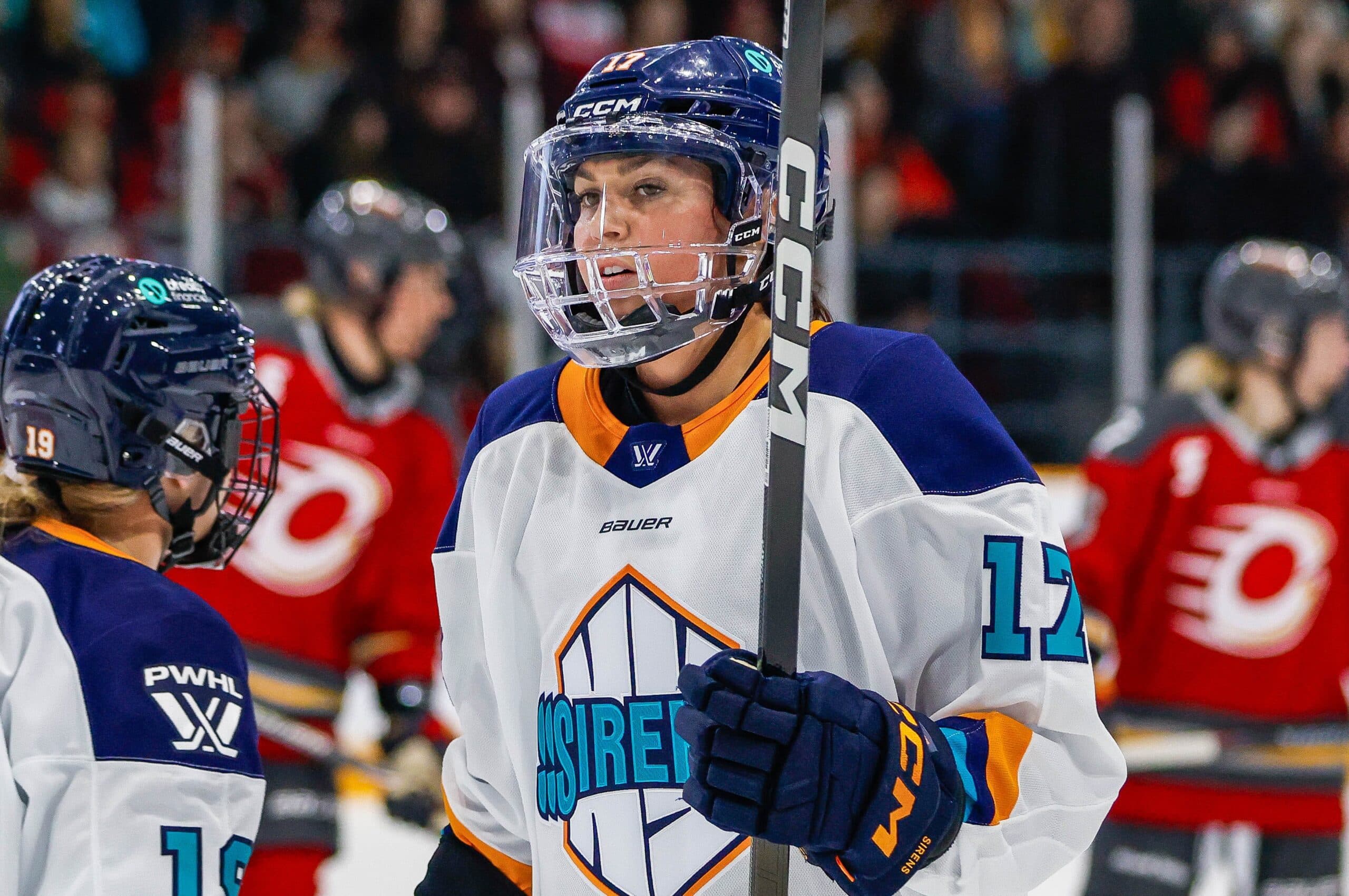 New York Sirens forward Taylor Girard