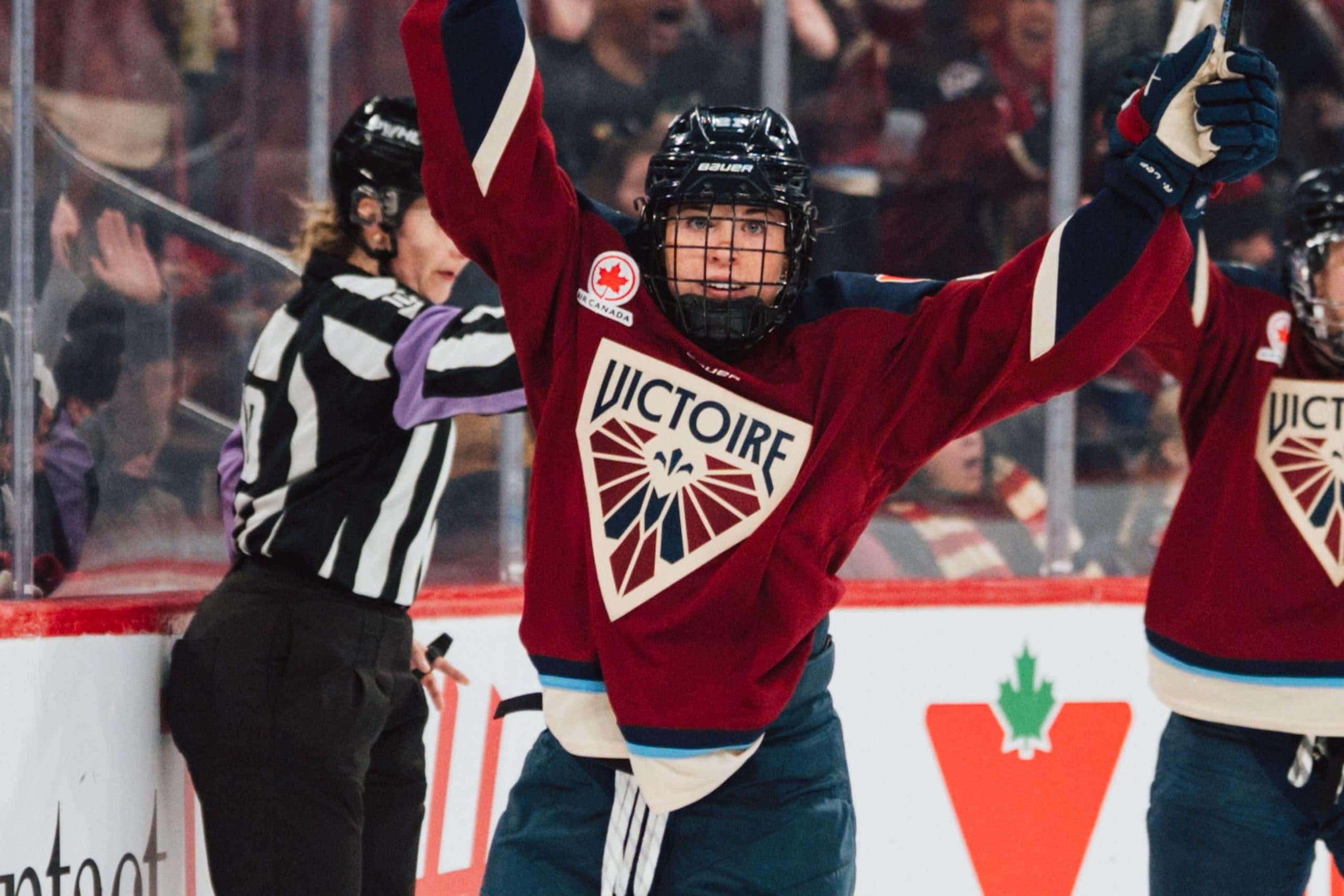 Montreal Victoire forward Maureen Murphy
