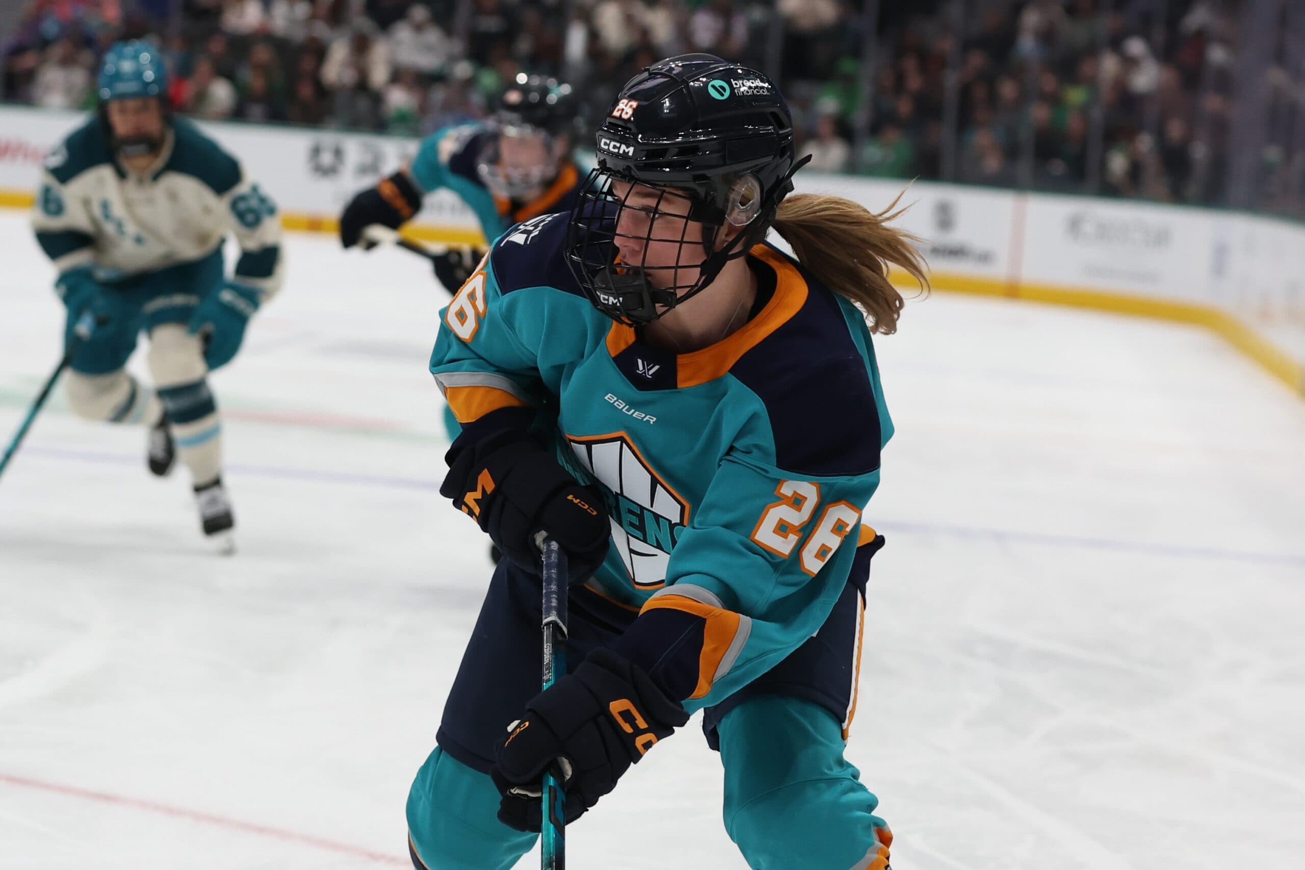 New York Sirens forward Casey O'Brien