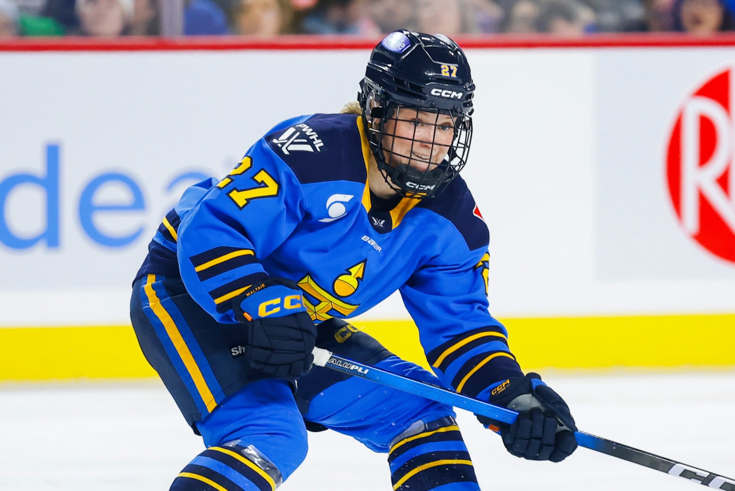 Toronto Sceptres forward Emma Maltais