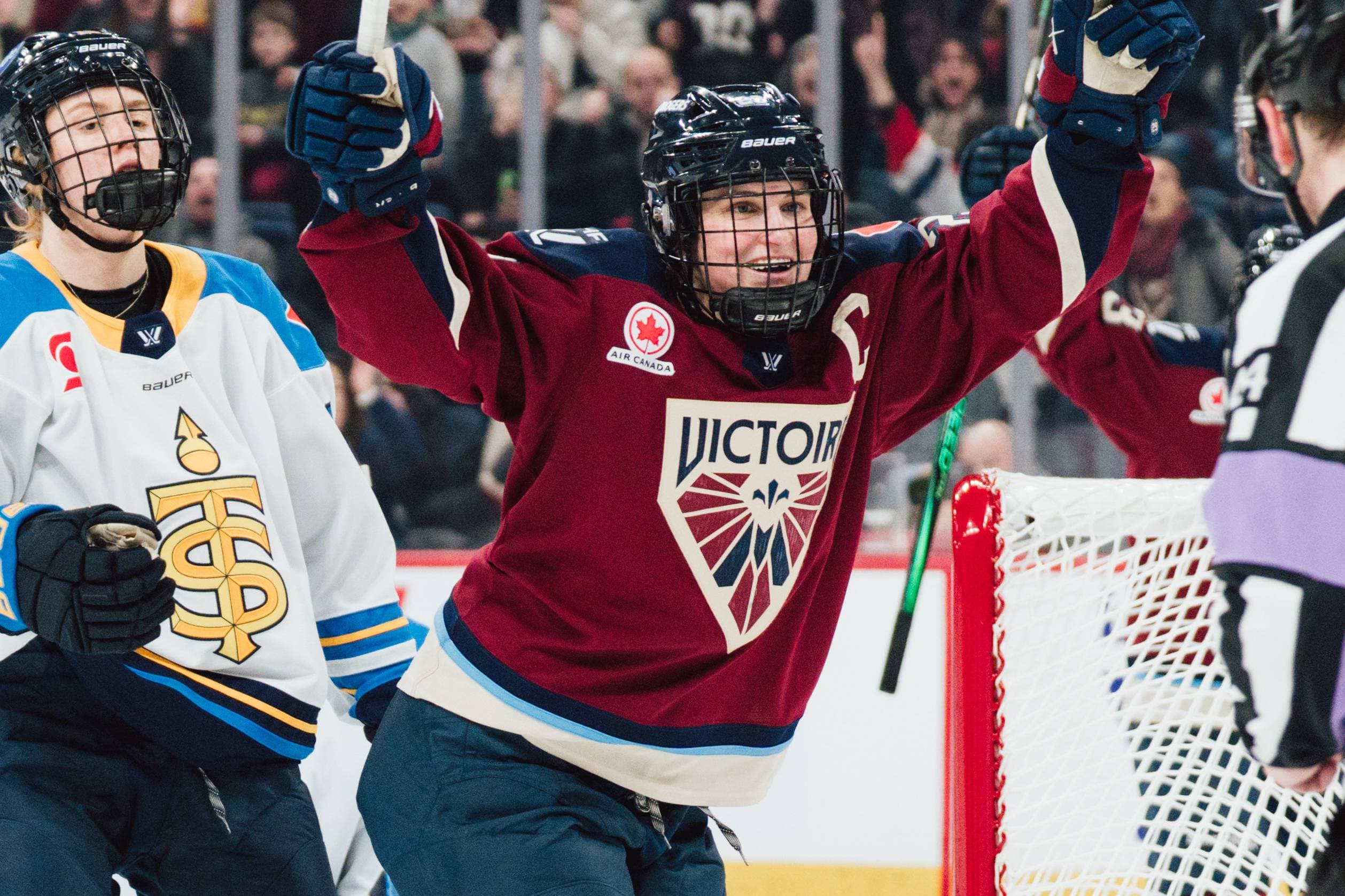 Montreal Victoire captain Marie-Philip Poulin