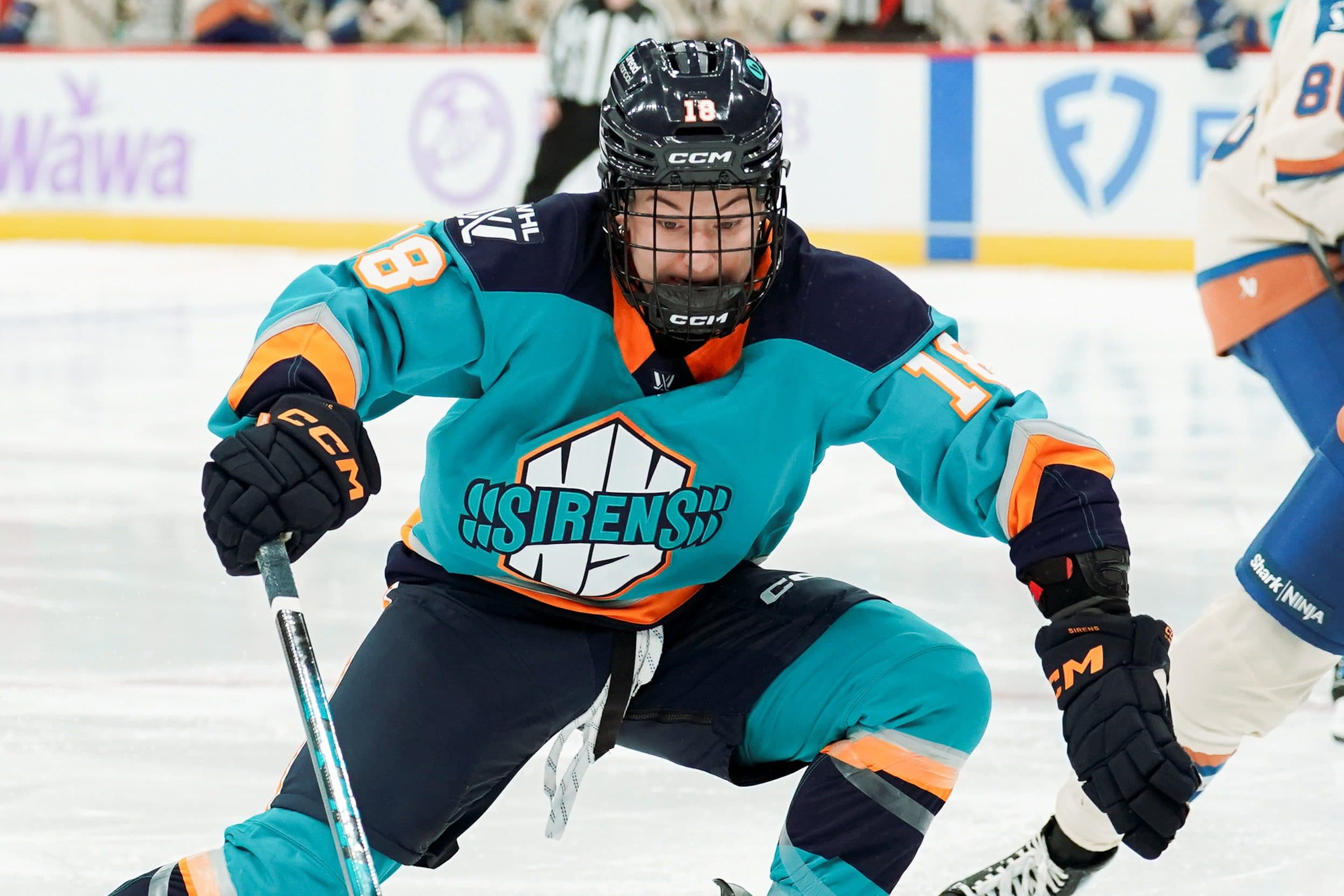 New York Sirens forward Maddi Wheeler