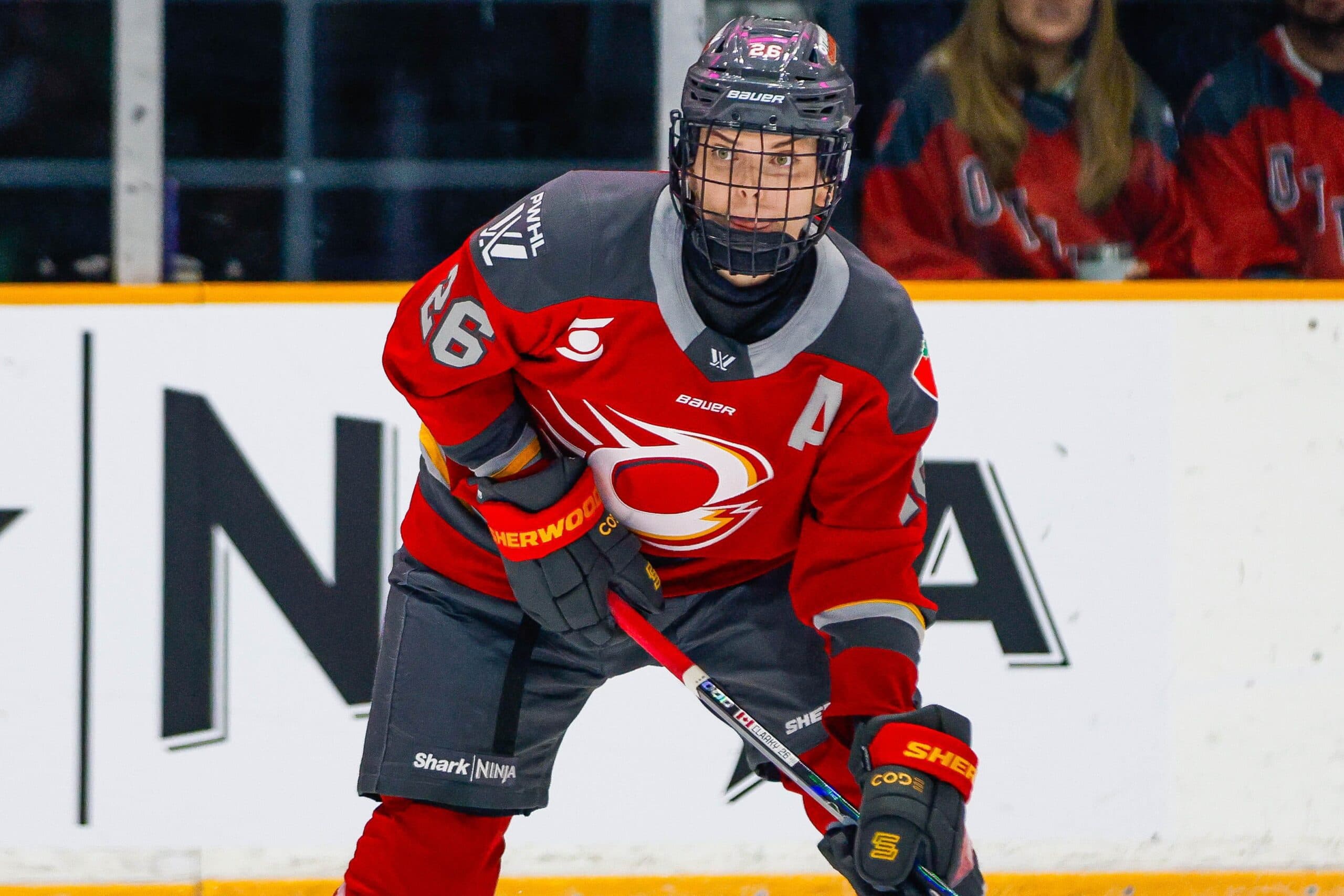 Ottawa Charge forward Emily Clark
