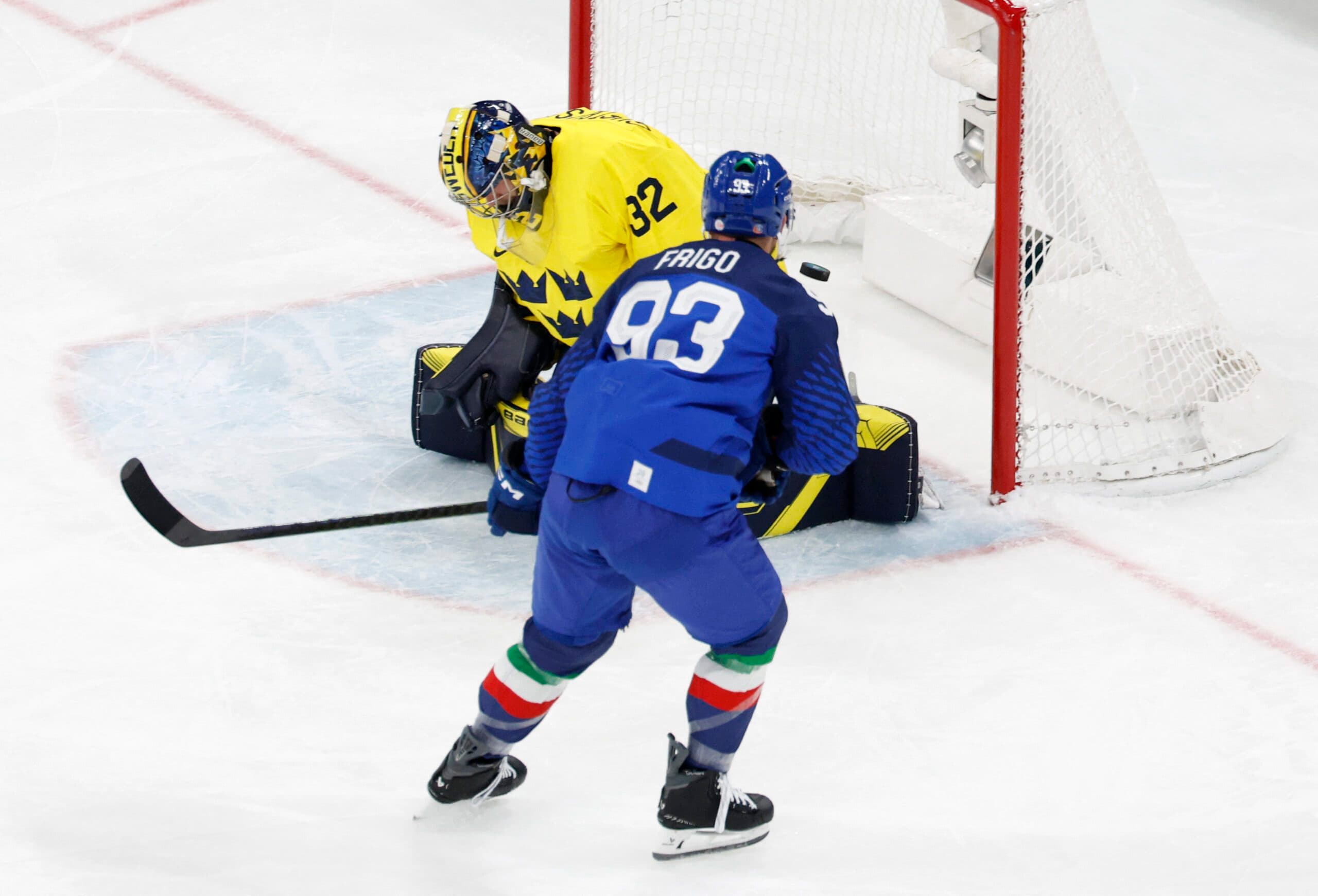 Sweden’s Filip Gustavsson expected to start against Finland