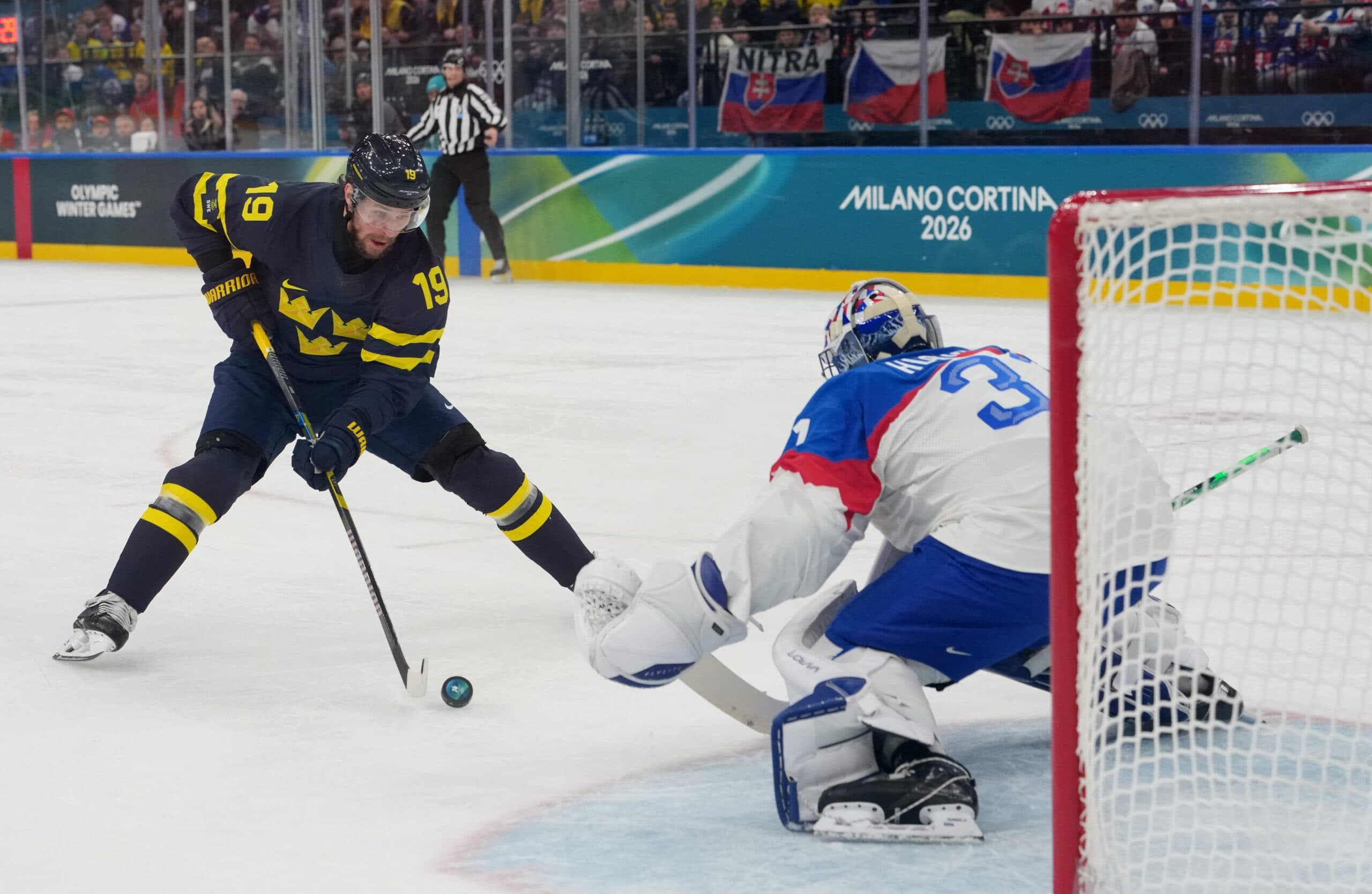 2026 Olympic Men’s Hockey: Top standouts from Slovakia vs. Sweden