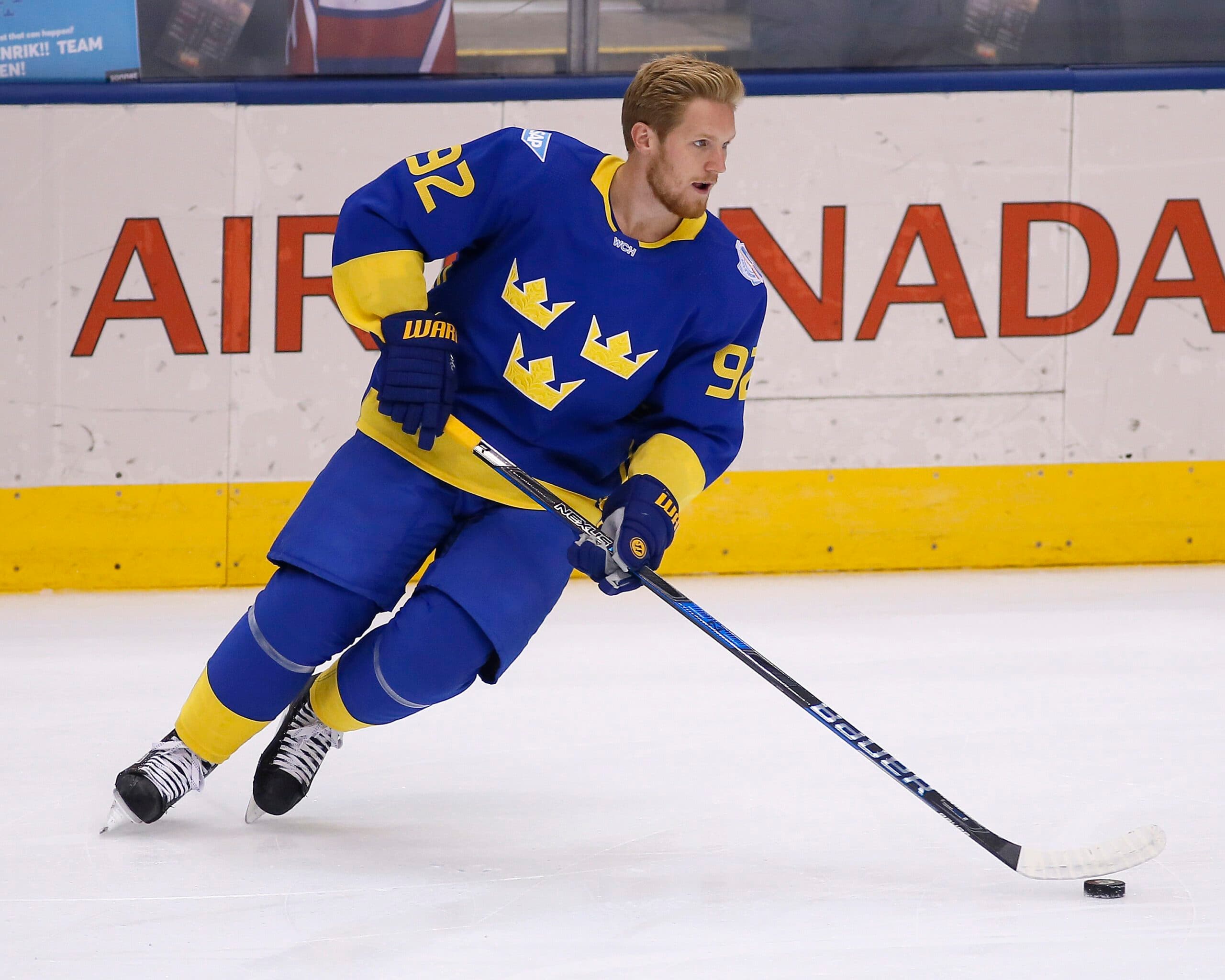 Gabriel Landeskog named captain of Sweden’s Olympic men’s hockey team