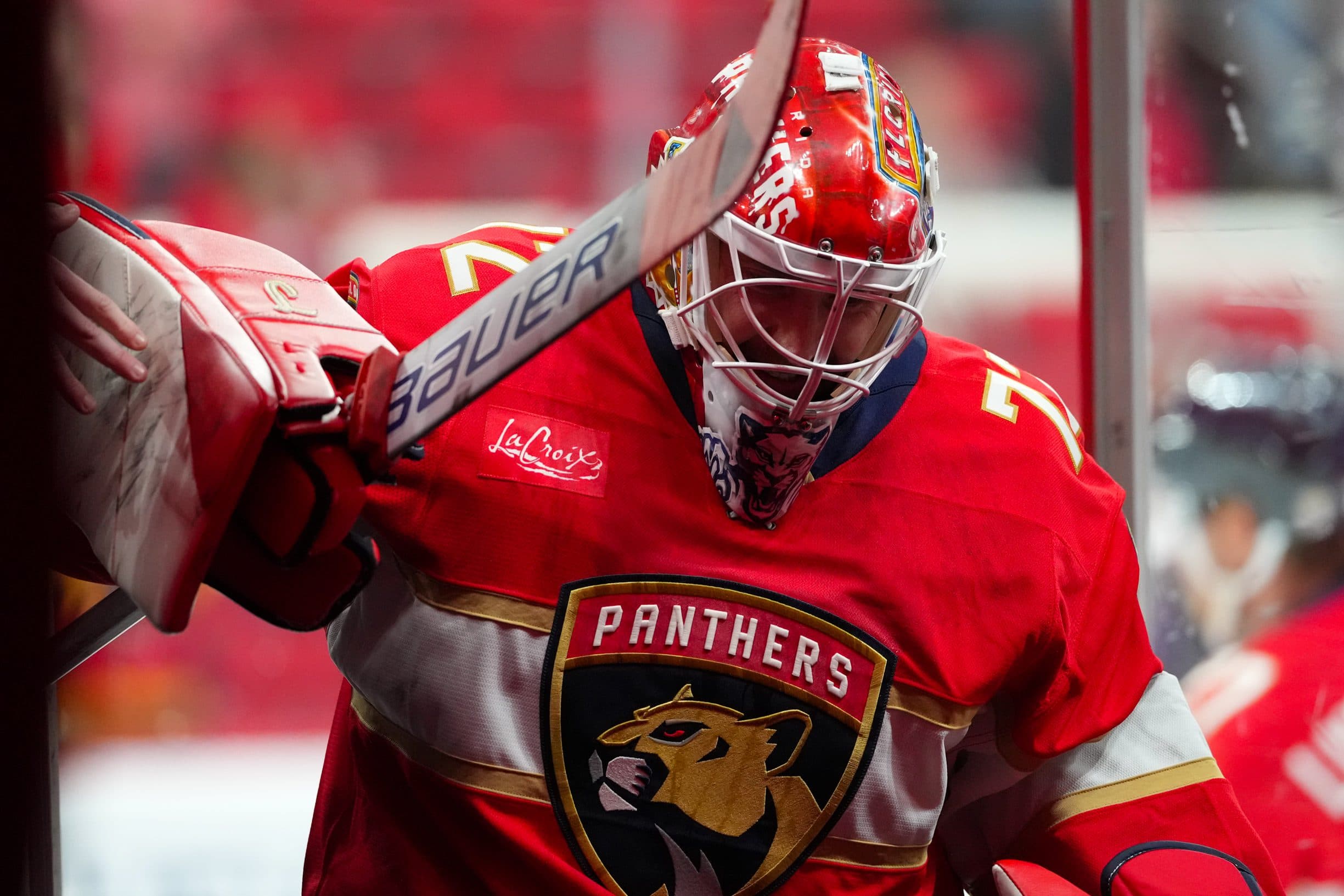 Florida Panthers goaltender Sergei Bobrovsky