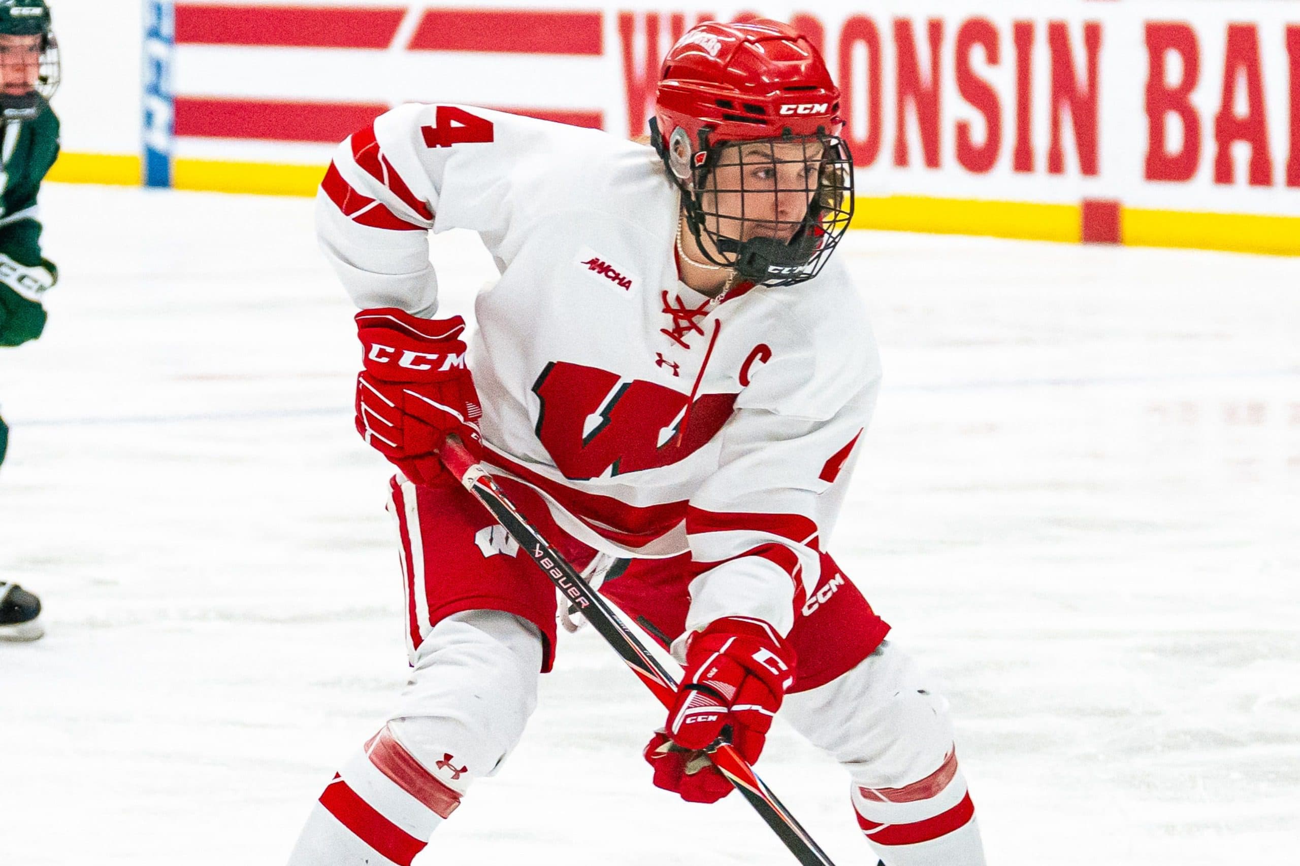 Wisconsin defender Caroline Harvey