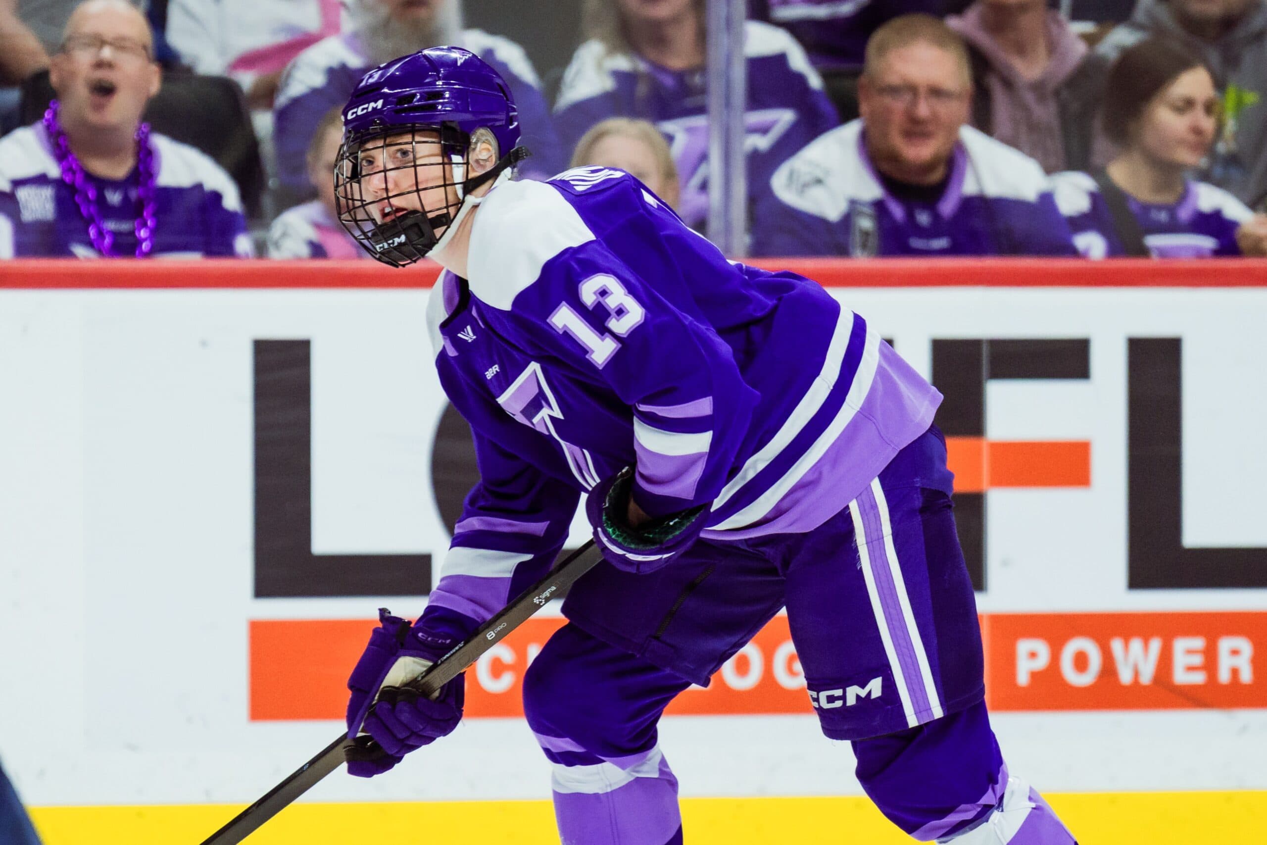Minnesota Frost forward Grace Zumwinkle