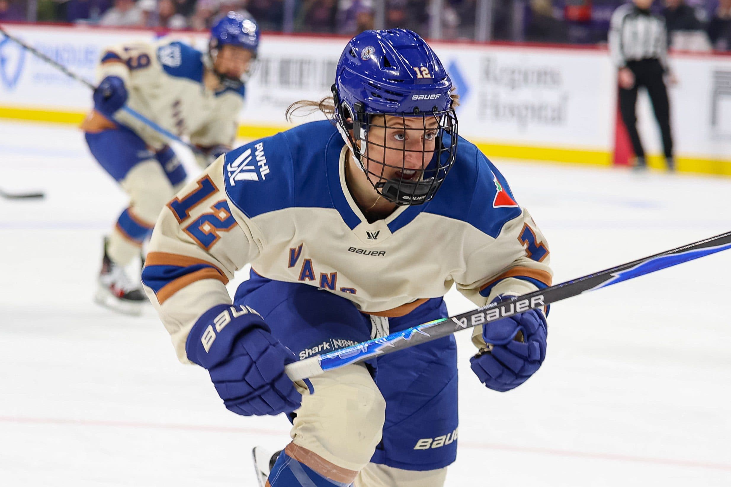 Vancouver Goldeneyes forward Jenn Gardiner