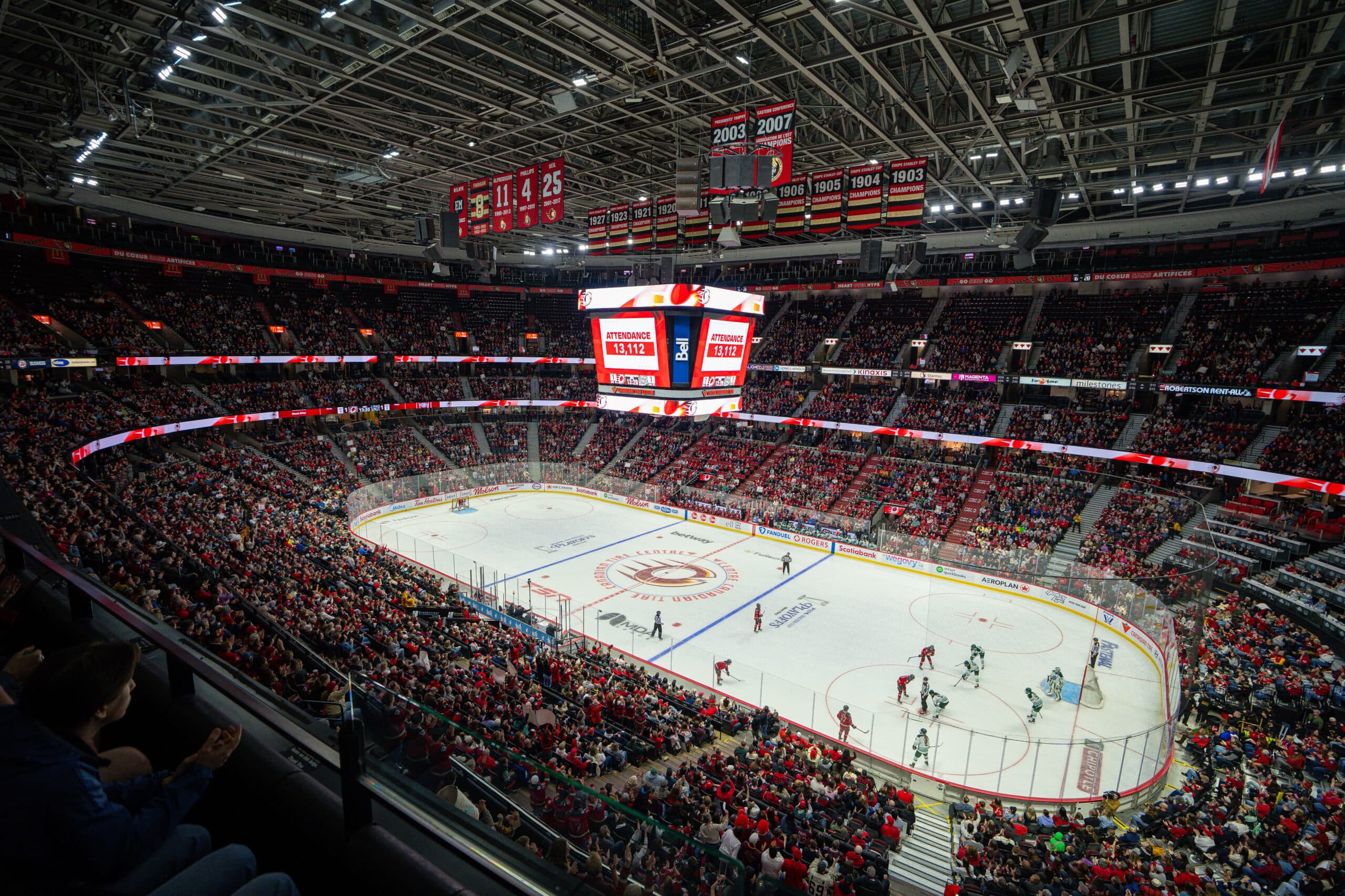 Charge to play home games at Canadian Tire Centre in 2026-27