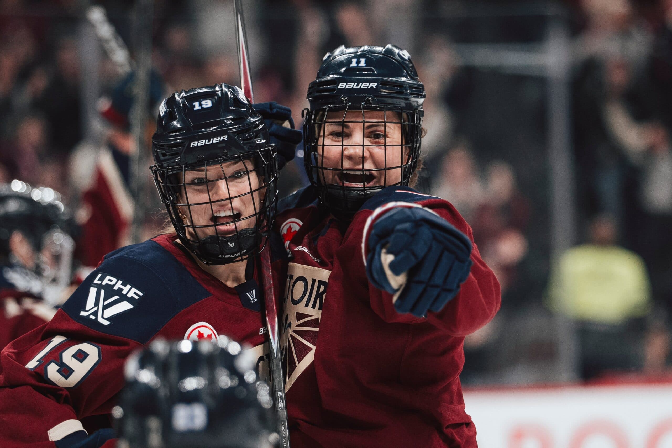 Montreal Victoire forward Abby Roque