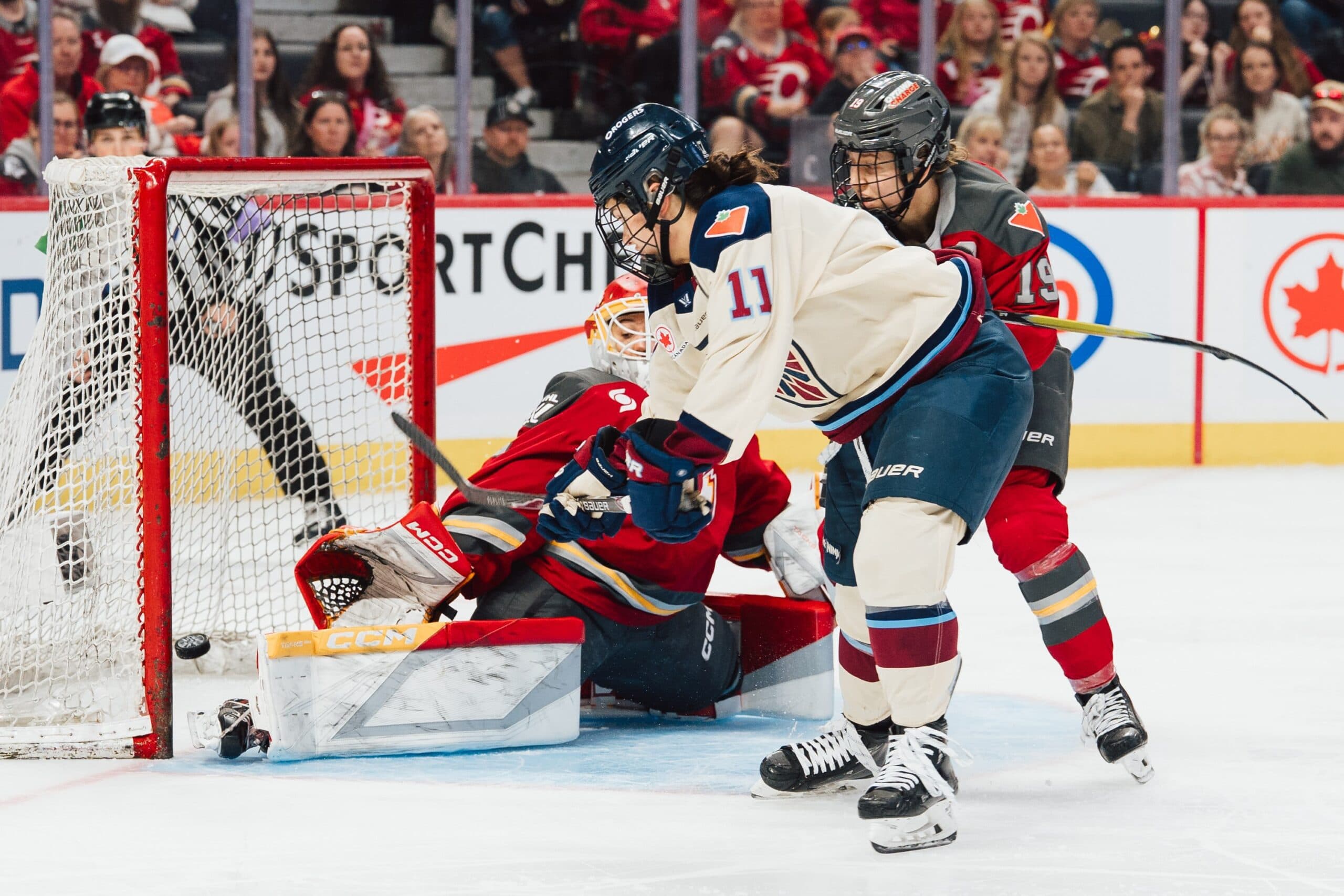 Montreal Victoire forward Abby Roque