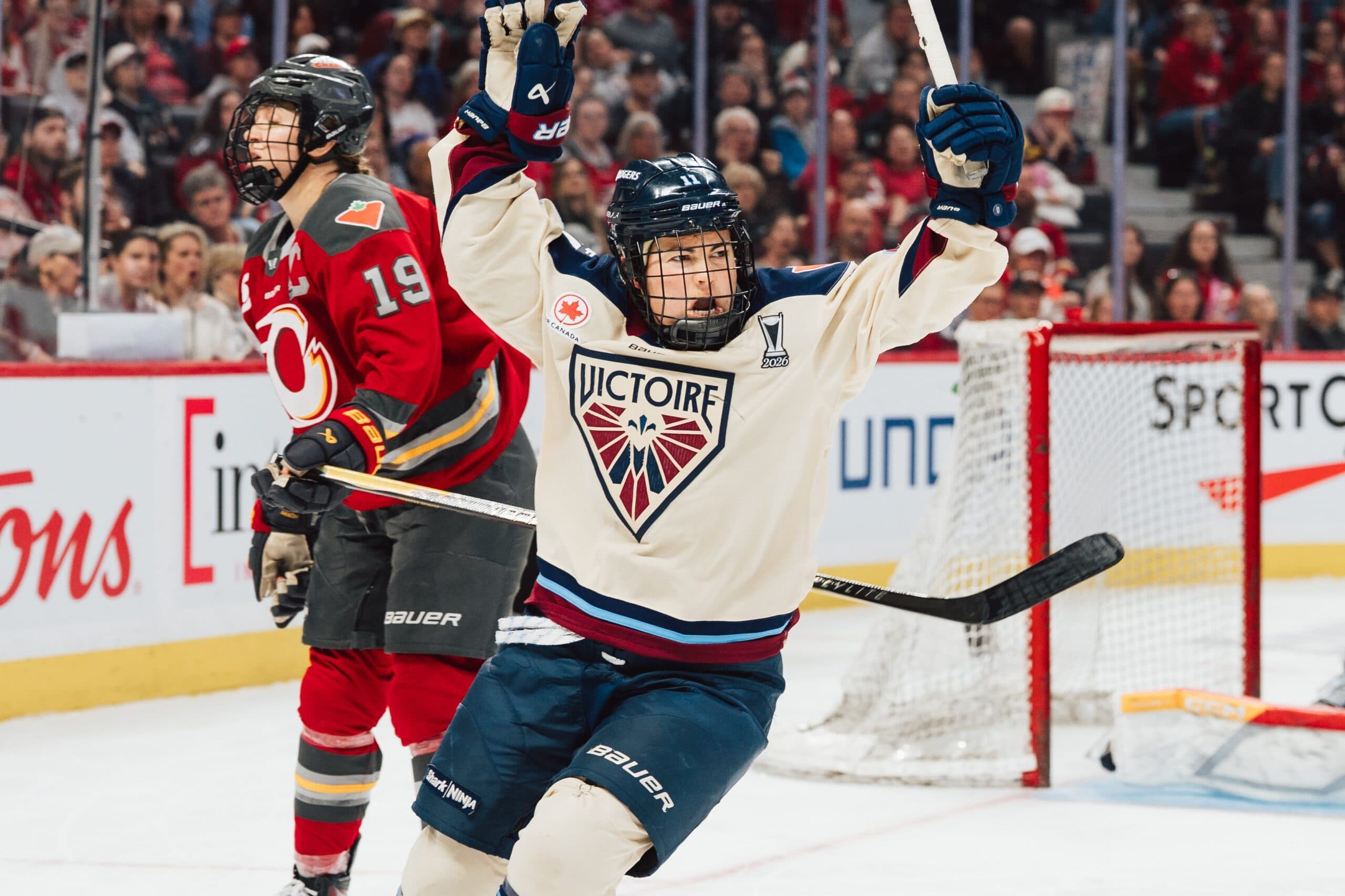 Montreal Victoire forward Abby Roque