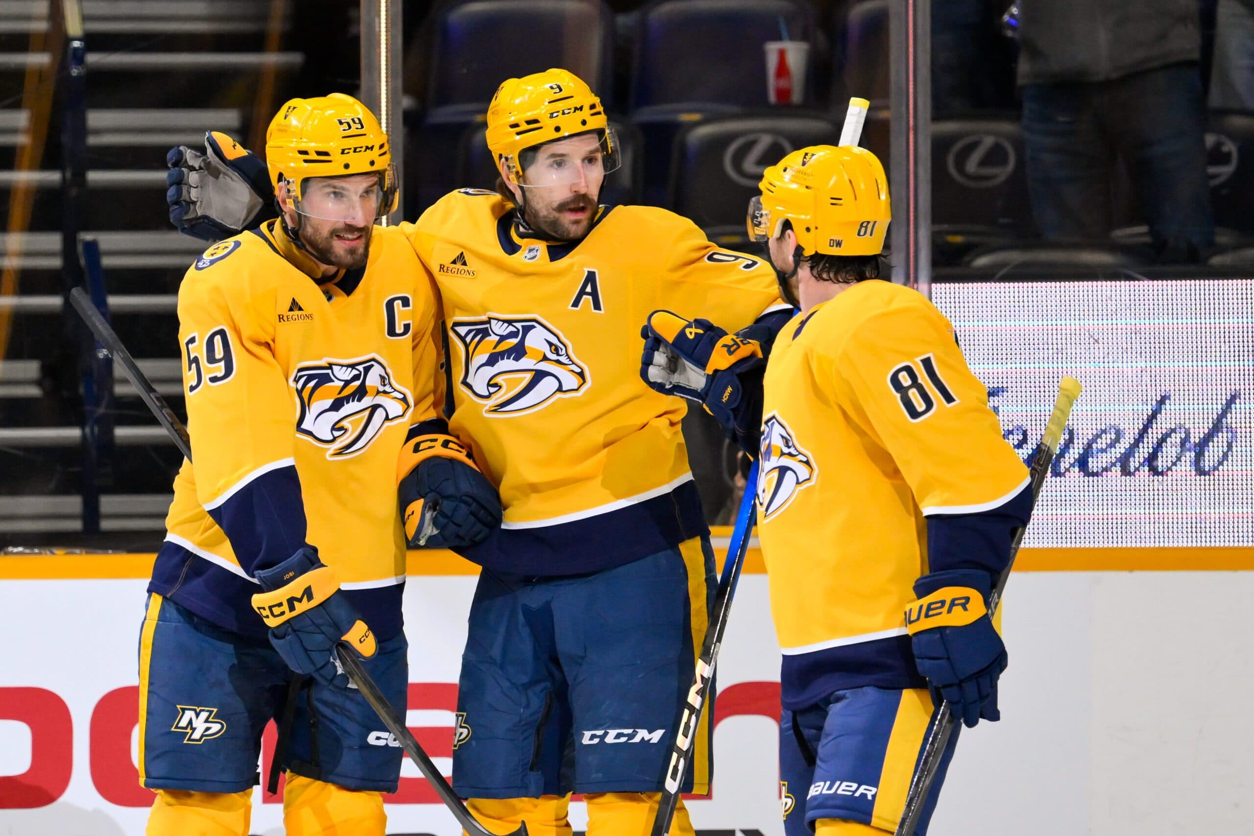 The Predators missed the playoffs for a second straight season.