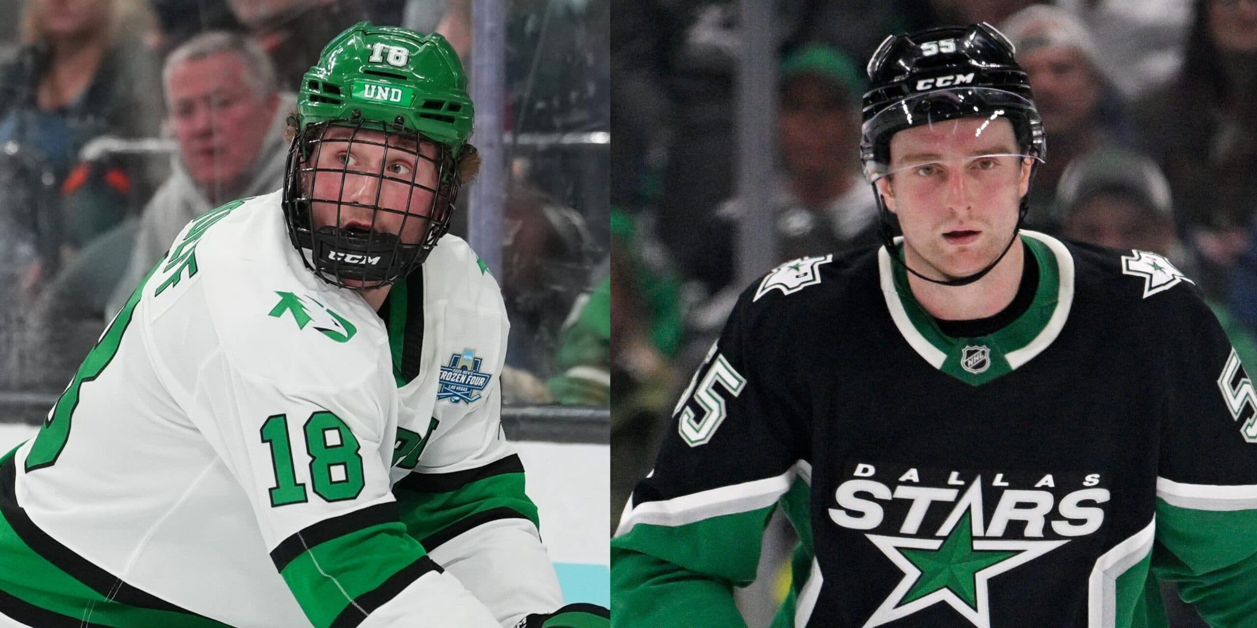 Keaton Verhoeff and Thomas Harley (Imagn Images)
