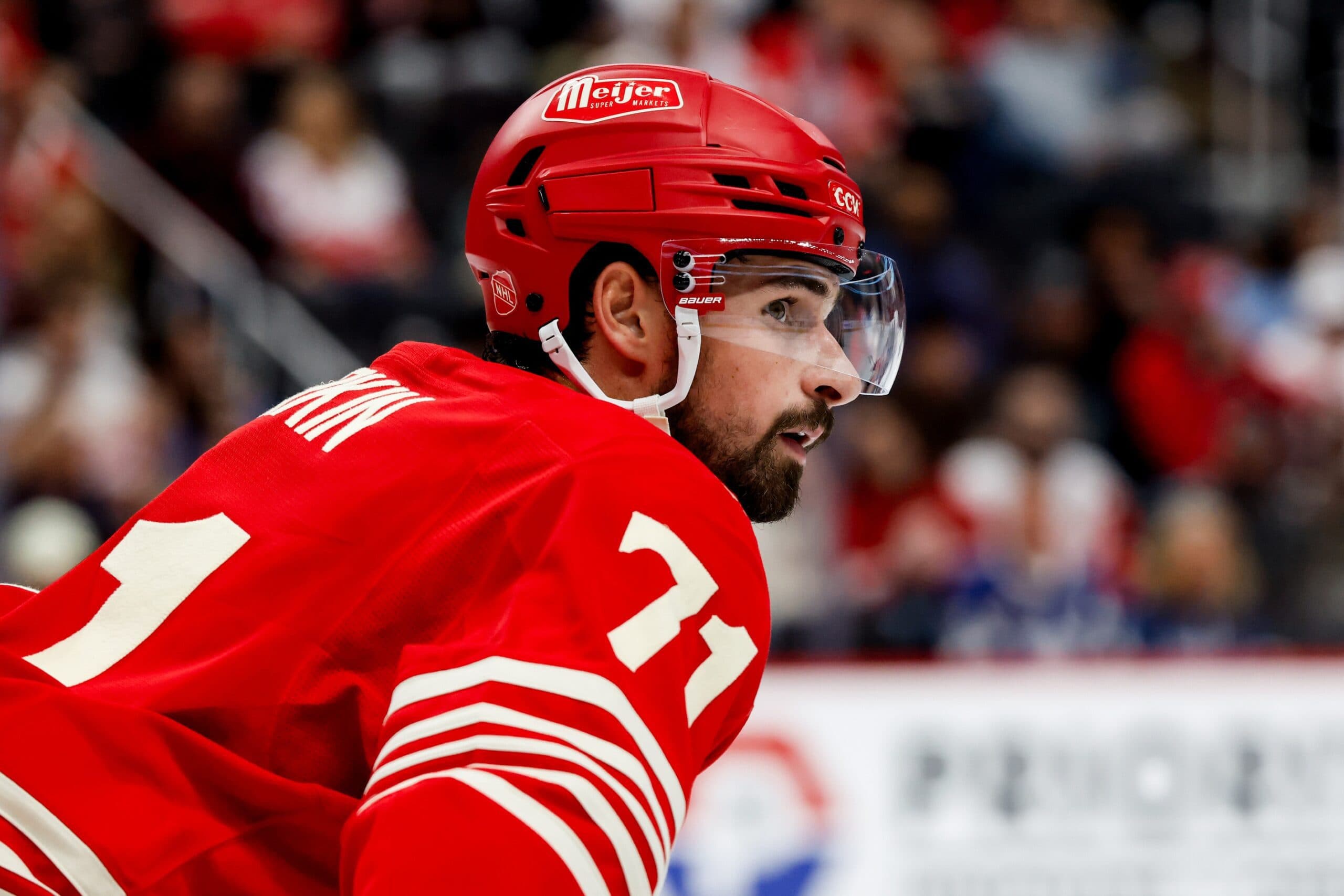 Report: Dylan Larkin requests trade from Red Wings
