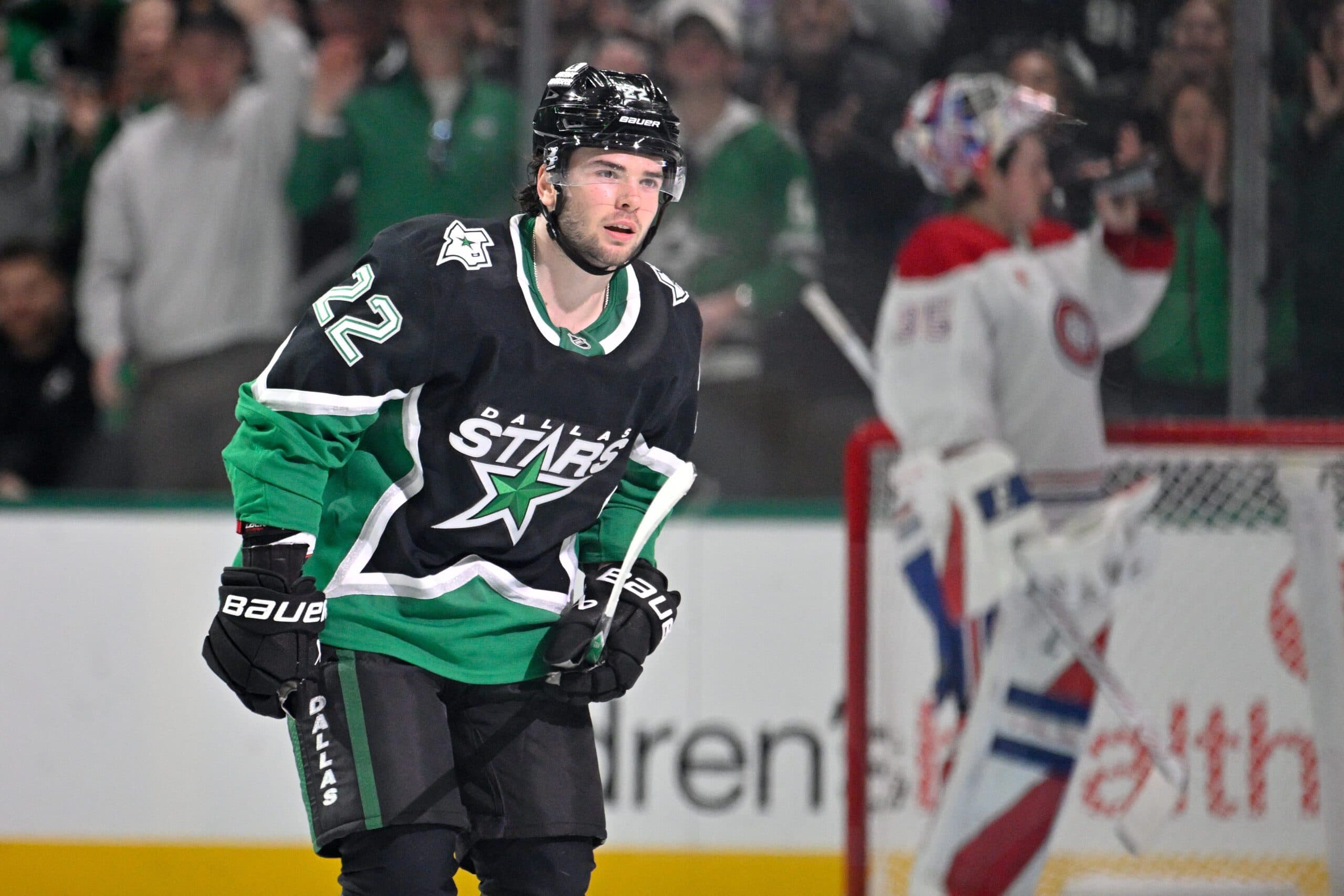 Dallas Stars forward Mavrik Bourque