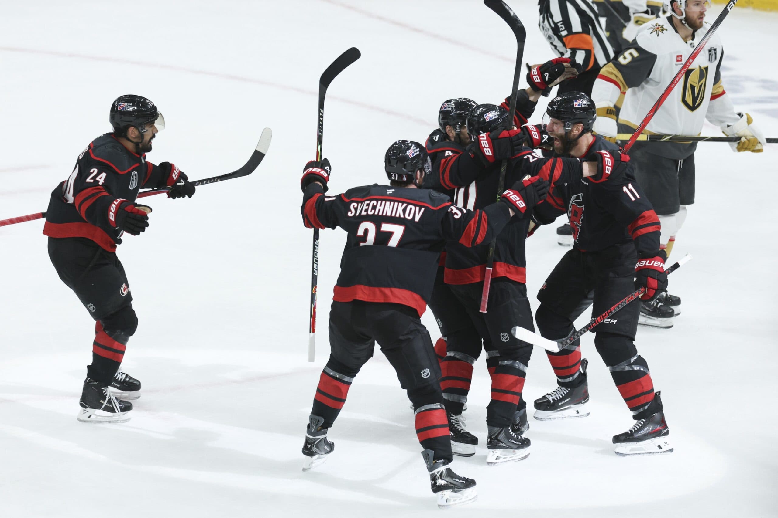 Jarvis OT winner caps Hurricanes’ rally to level Stanley Cup Final