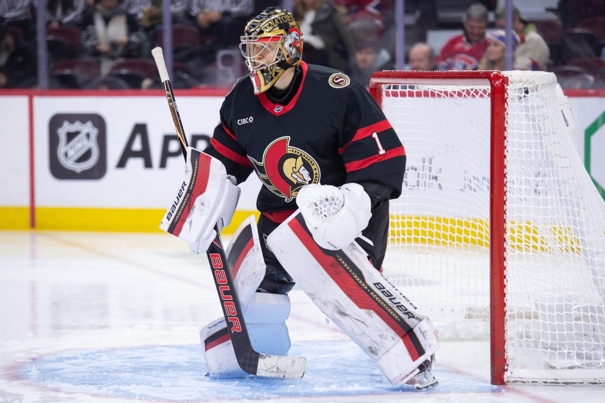 Senators re-sign Leevi Merilainen to one-year contract